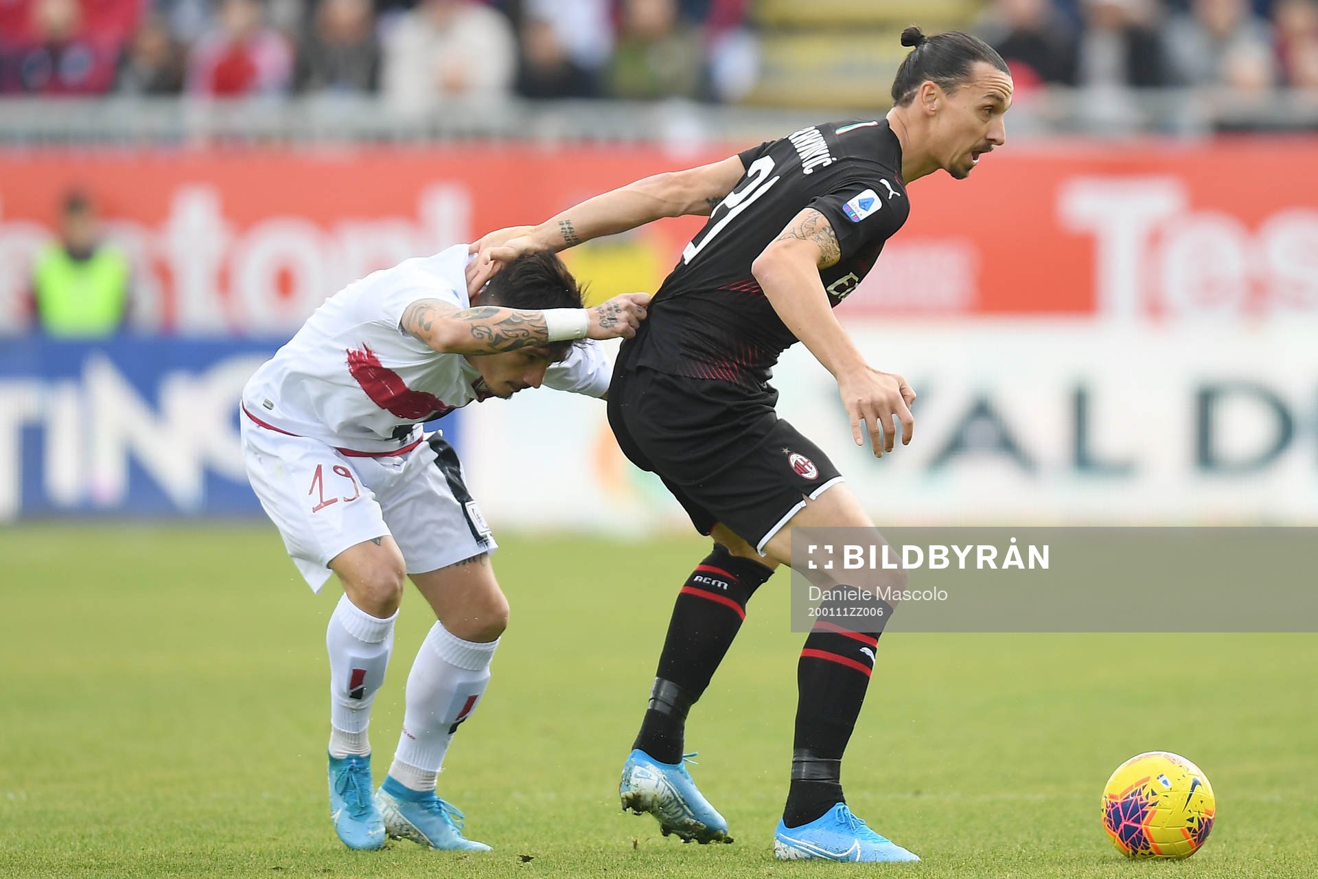 Zlatan Ibrahimovic of AC Milan