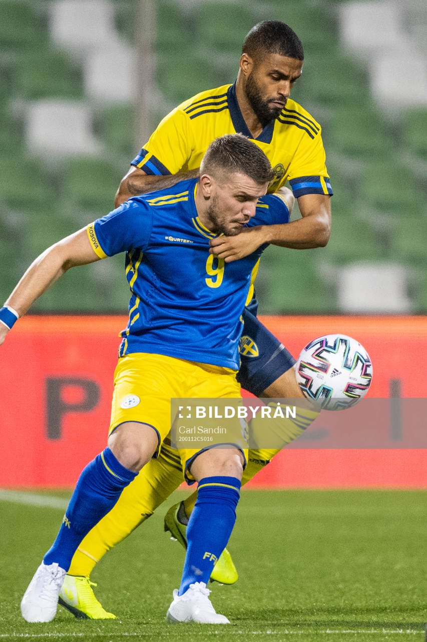 Kristopher Da Graca of Sweden and Flamur Kastrati of Kosovo