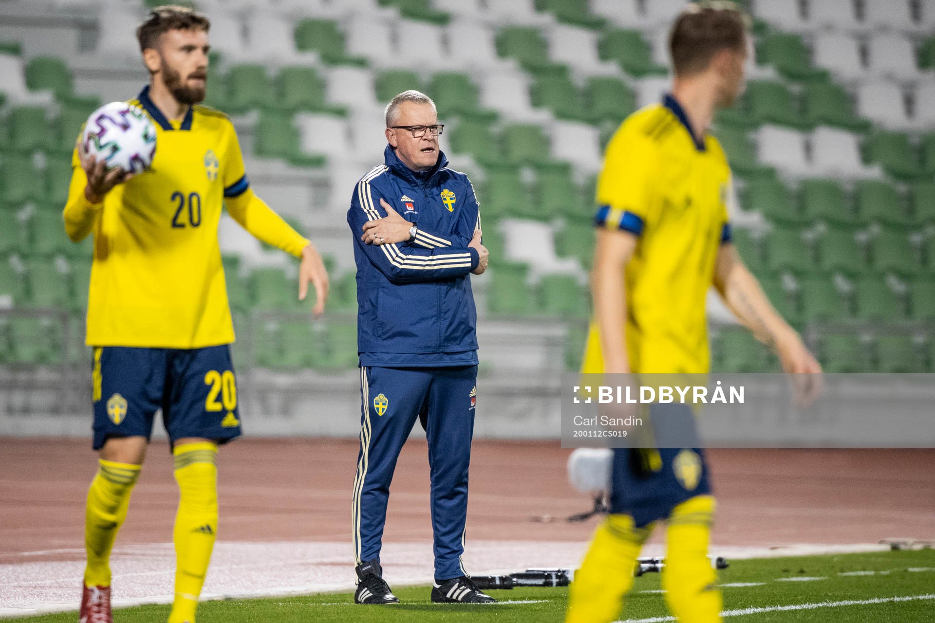 Janne Andersson, head coach of Sweden