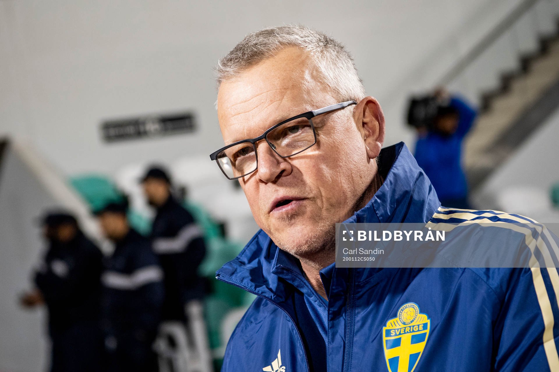 Janne Andersson, head coach of Sweden