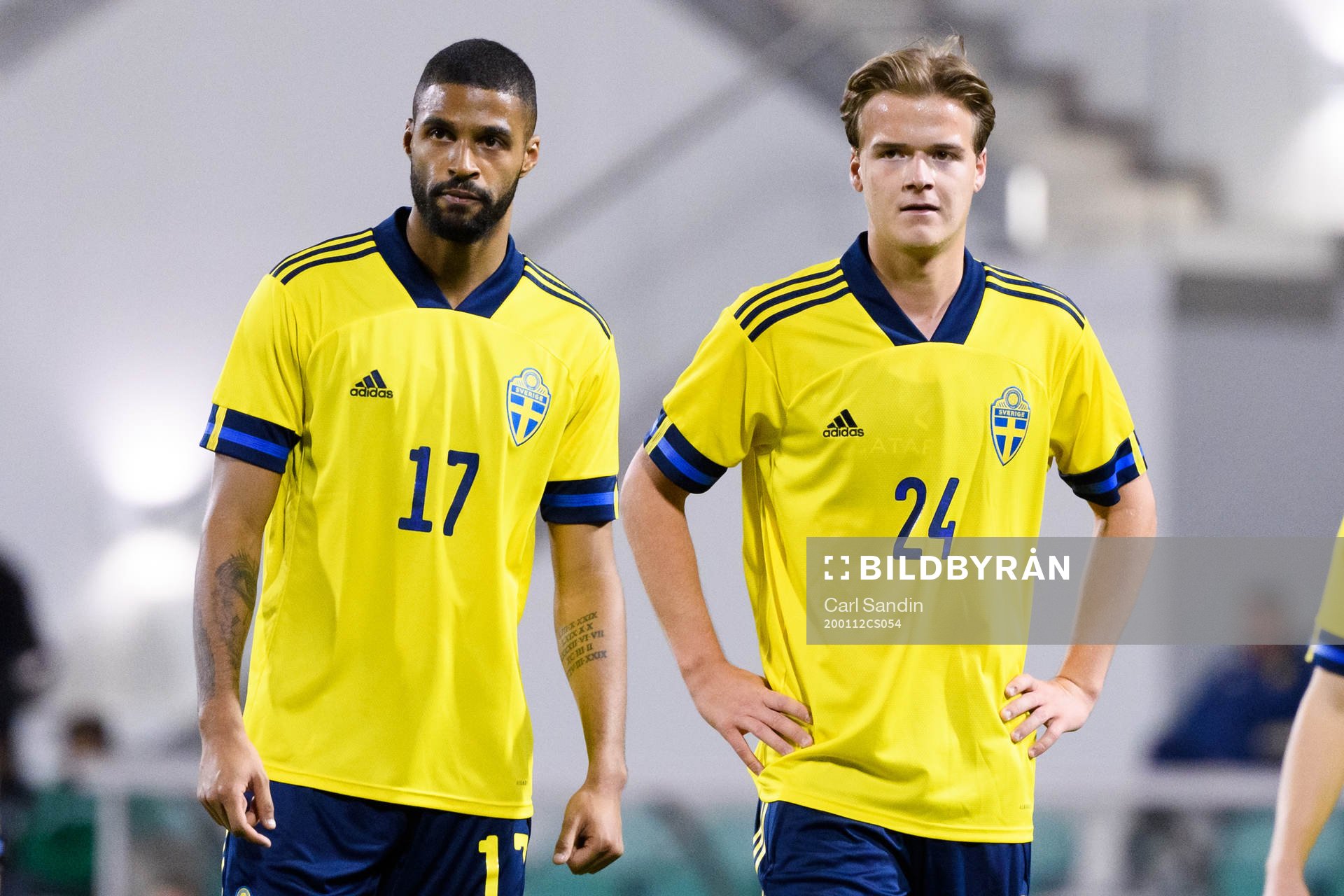 Kristopher Da Graca and August Erlingmark of Sweden