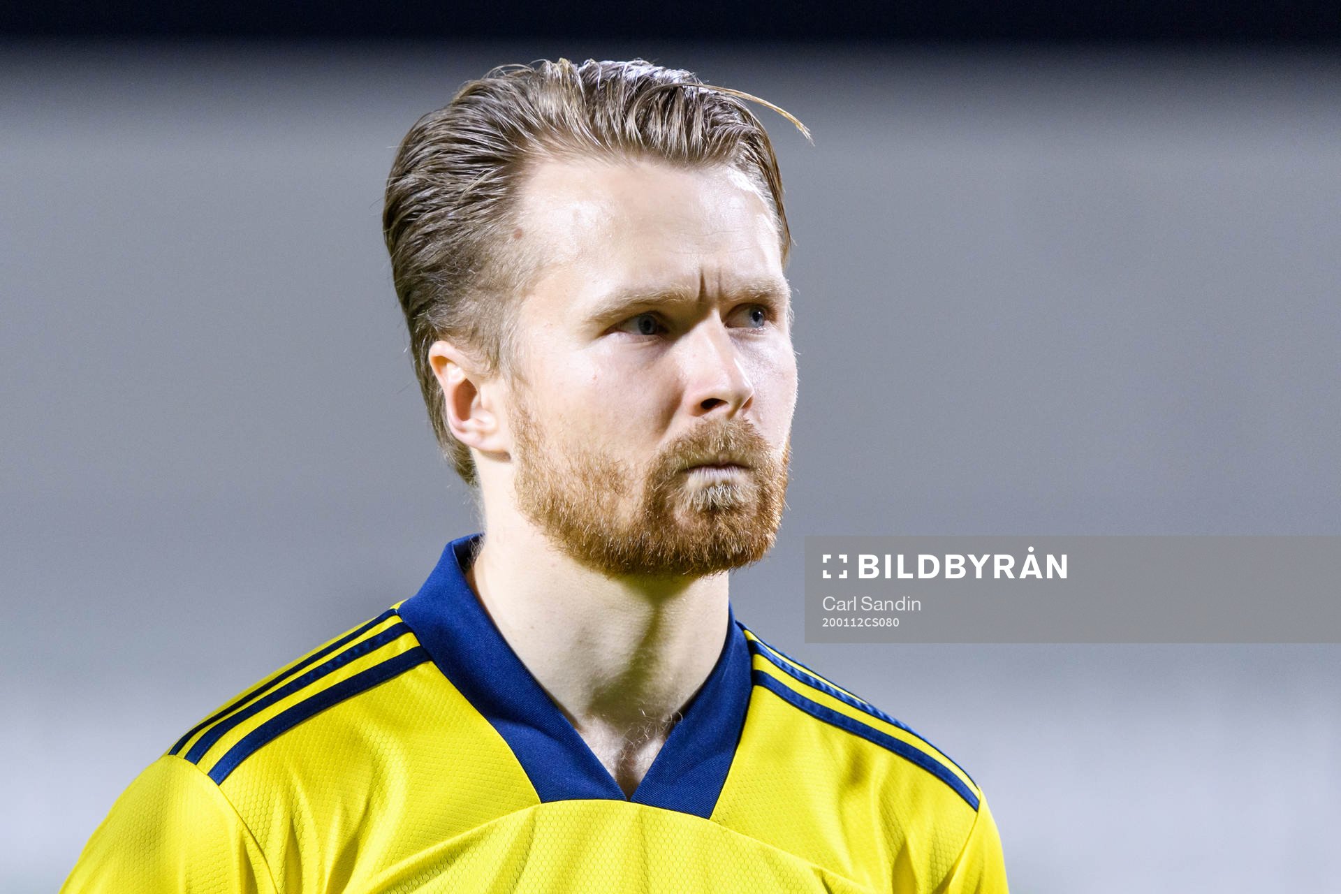 Jacob Une Larsson of Sweden at lineup