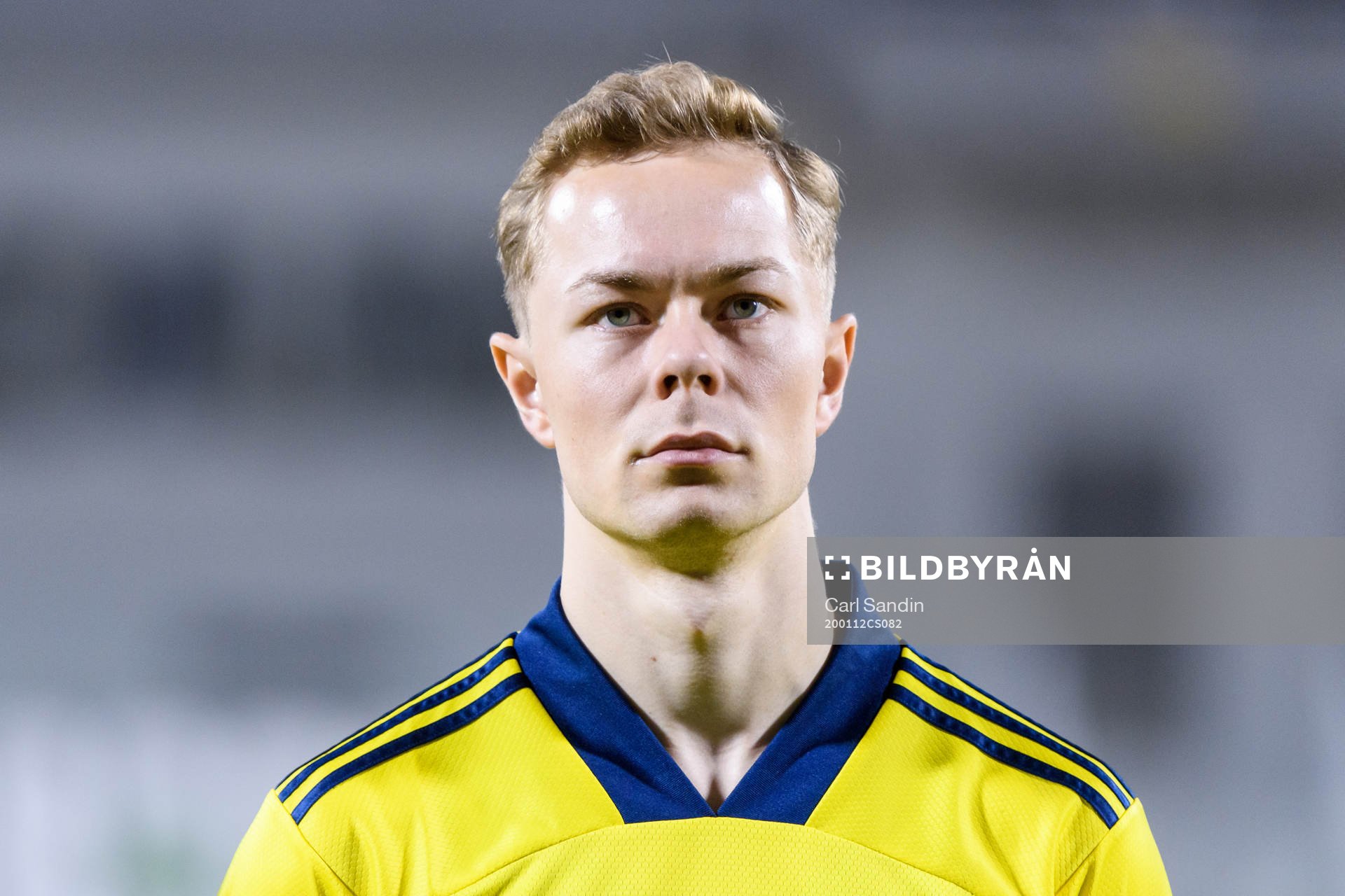 Adam Andersson of Sweden at lineup
