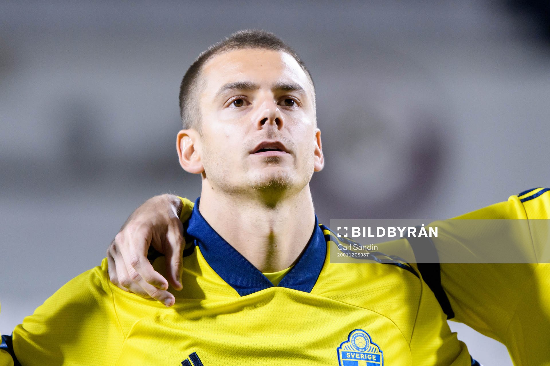 Alexander Kacaniklic of Sweden at lineup