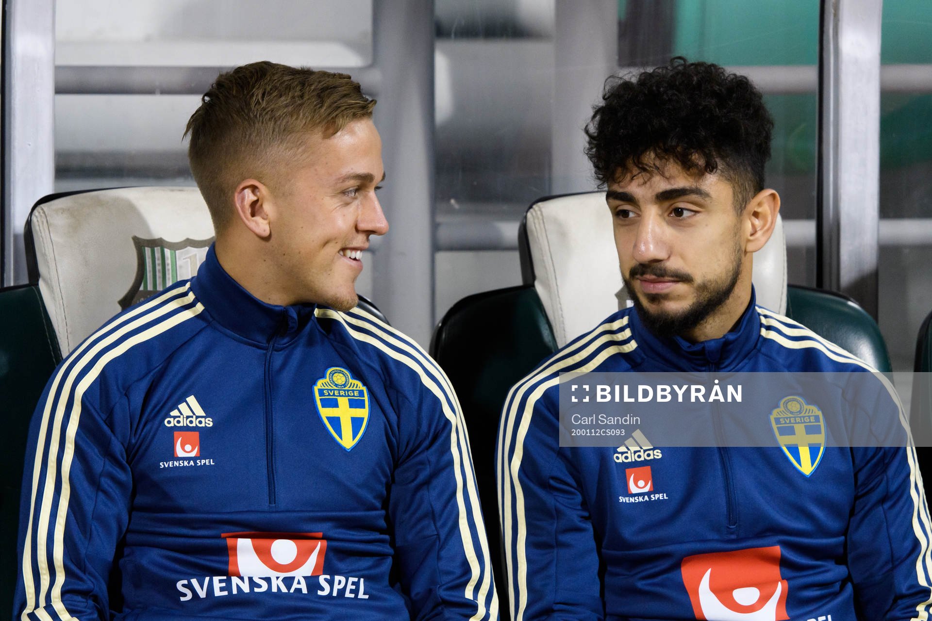 Jesper Karlsson and Daleho Irandust of Sweden