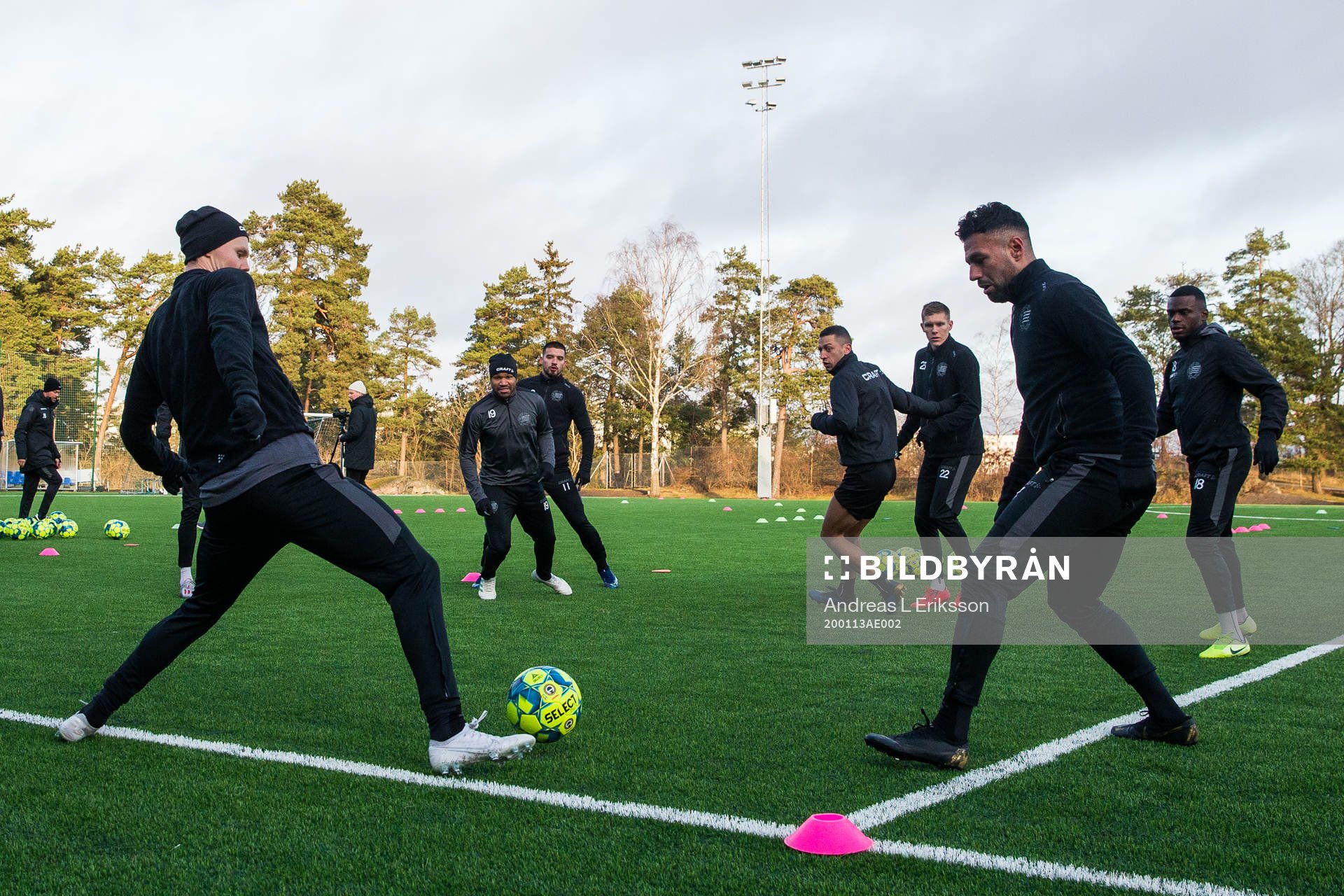 Hammarbys Tim Söderström, Serge-Junior Martinsson Ngouali