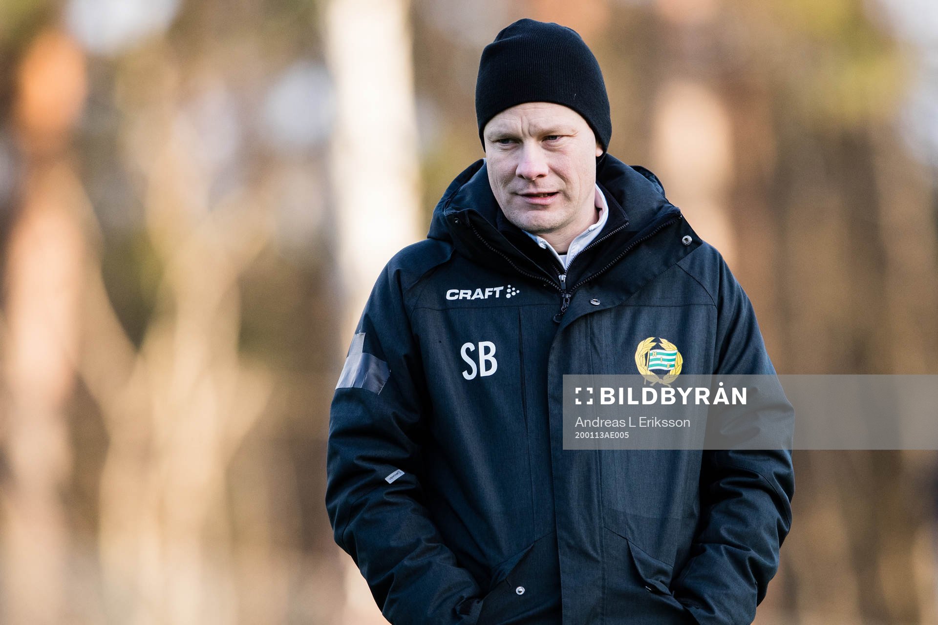 Hammarbys tränare Stefan Billborn