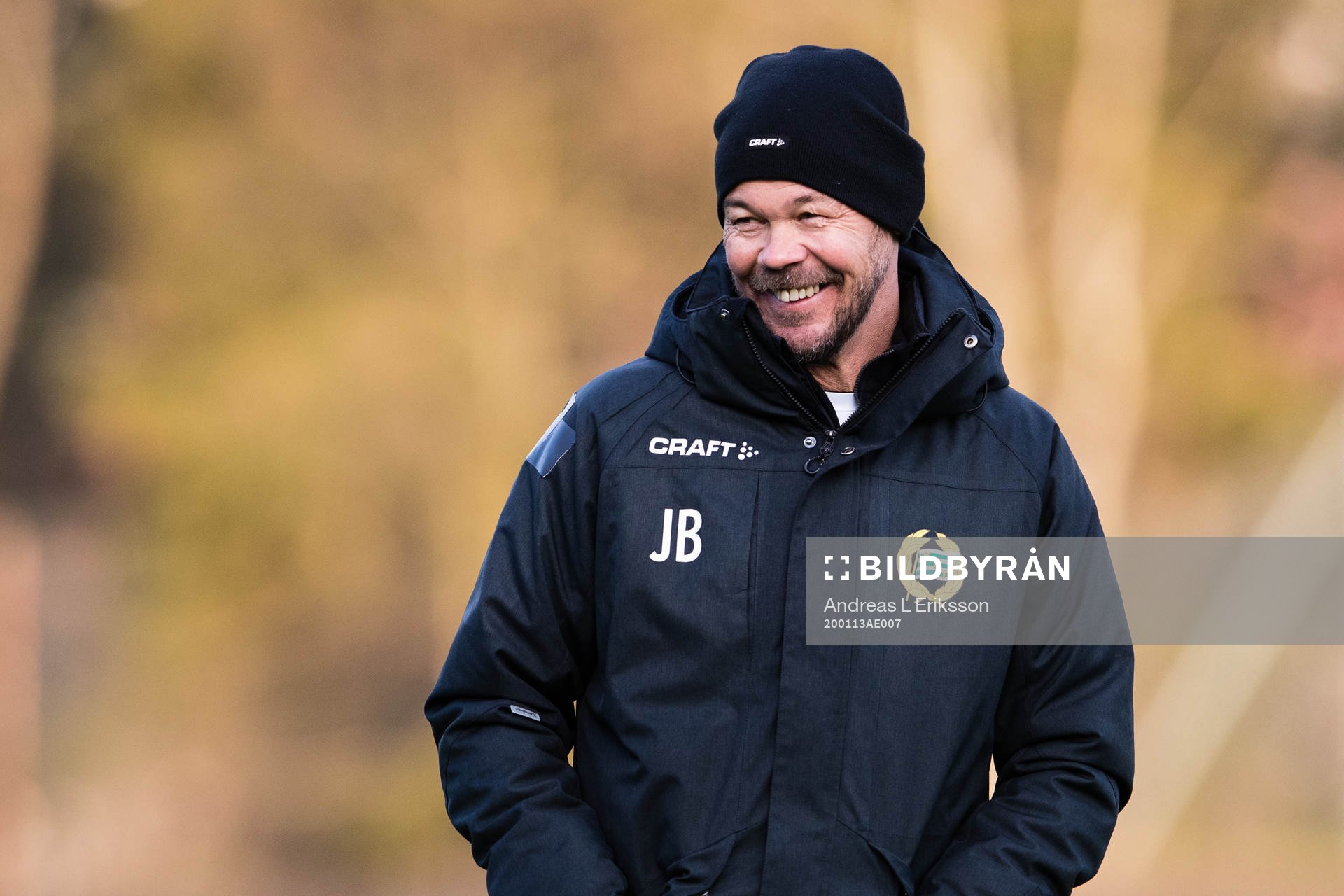Hammarbys assisterande tränare Joachim Björklund