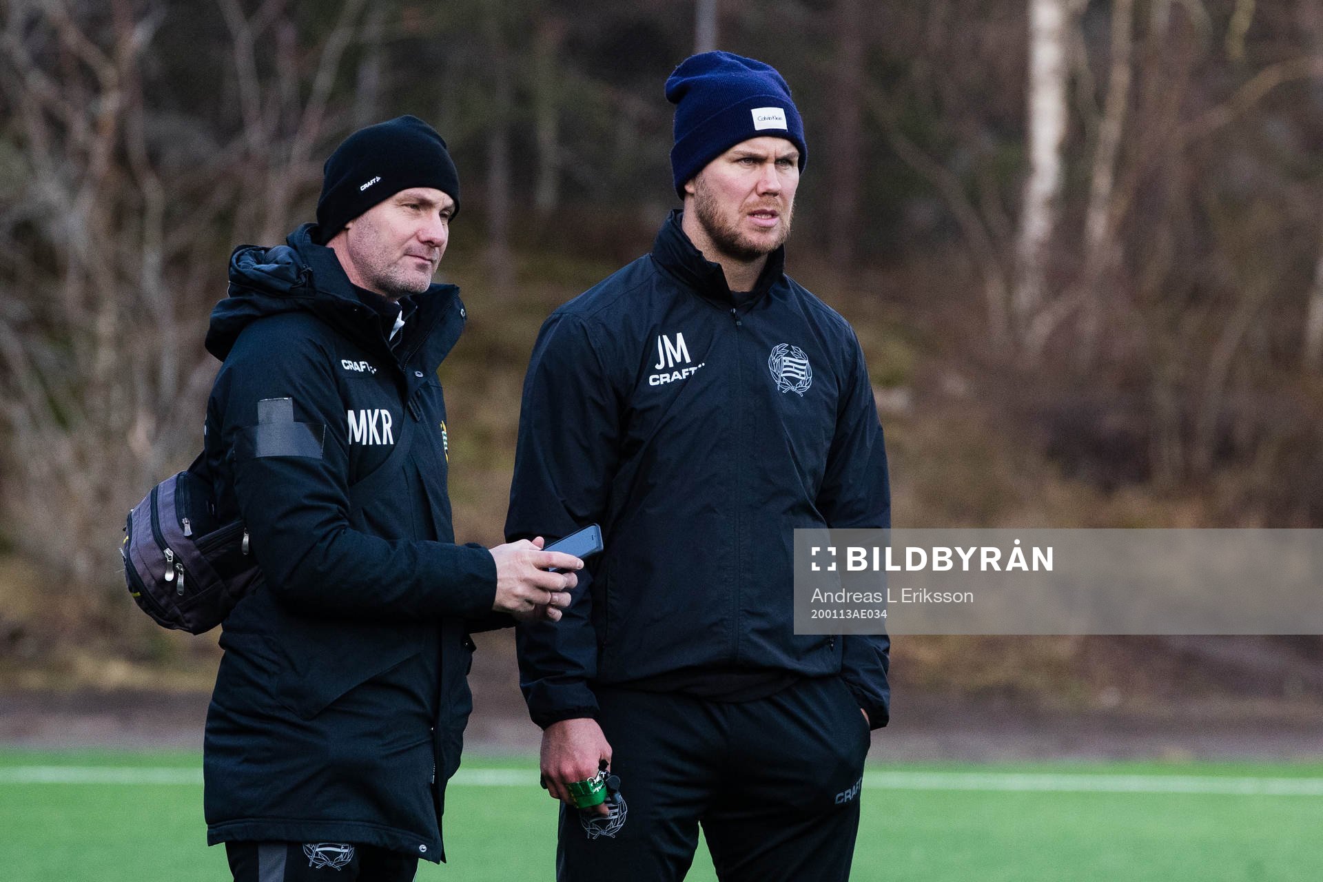 Hammarbys medicinskt ansvarige Mikael Klots Rubin och