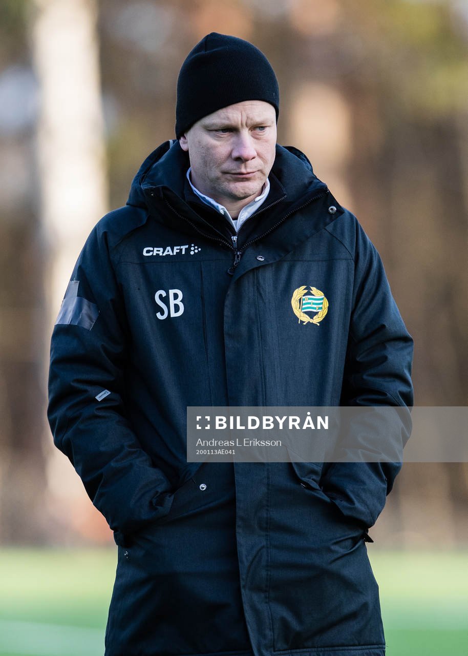 Hammarbys tränare Stefan Billborn