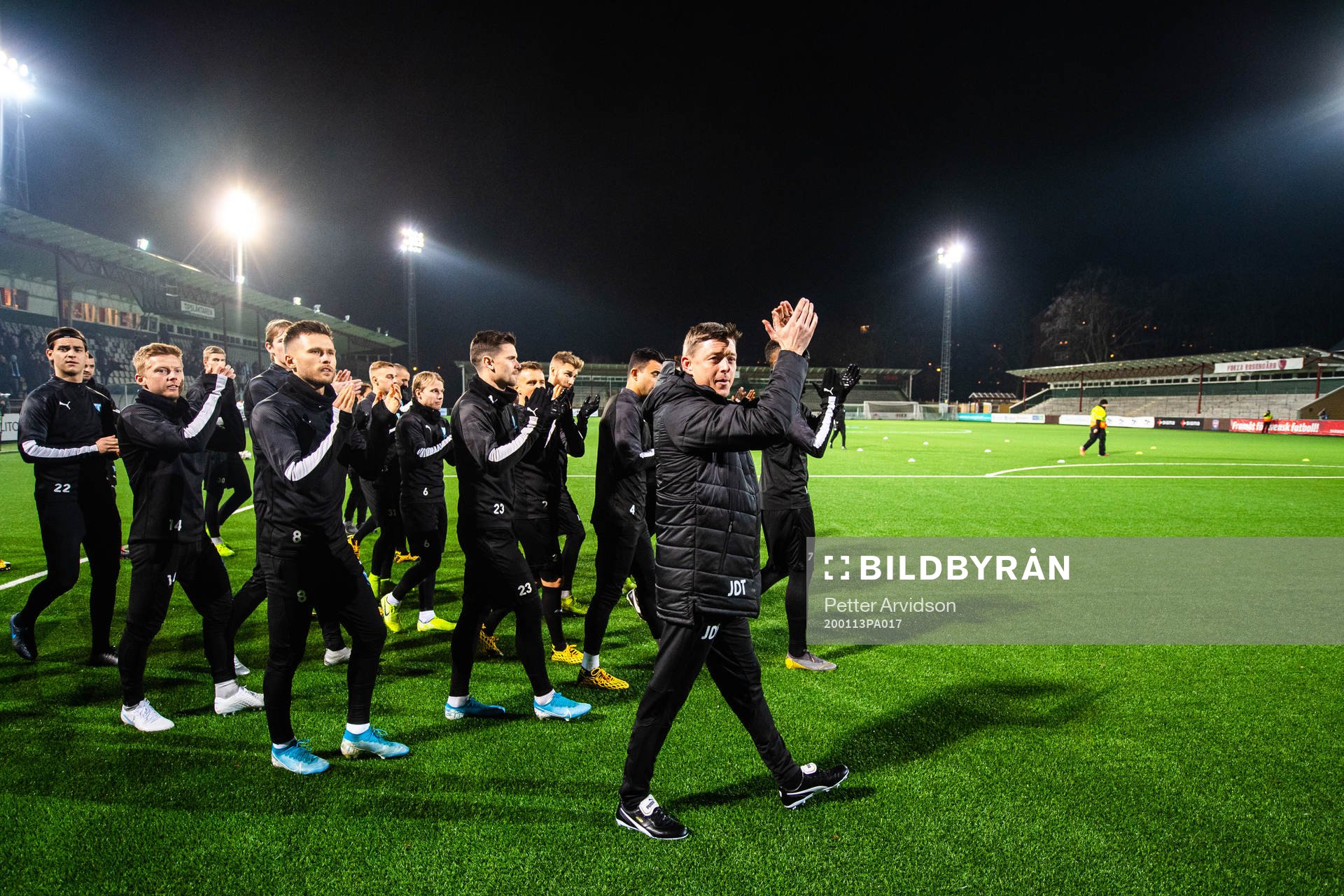Malmö FFs spelare och tränare Jon Dahl Tomasson under en fotbollsträning med Malmö FF den 13 januari 2020 i Malmö.