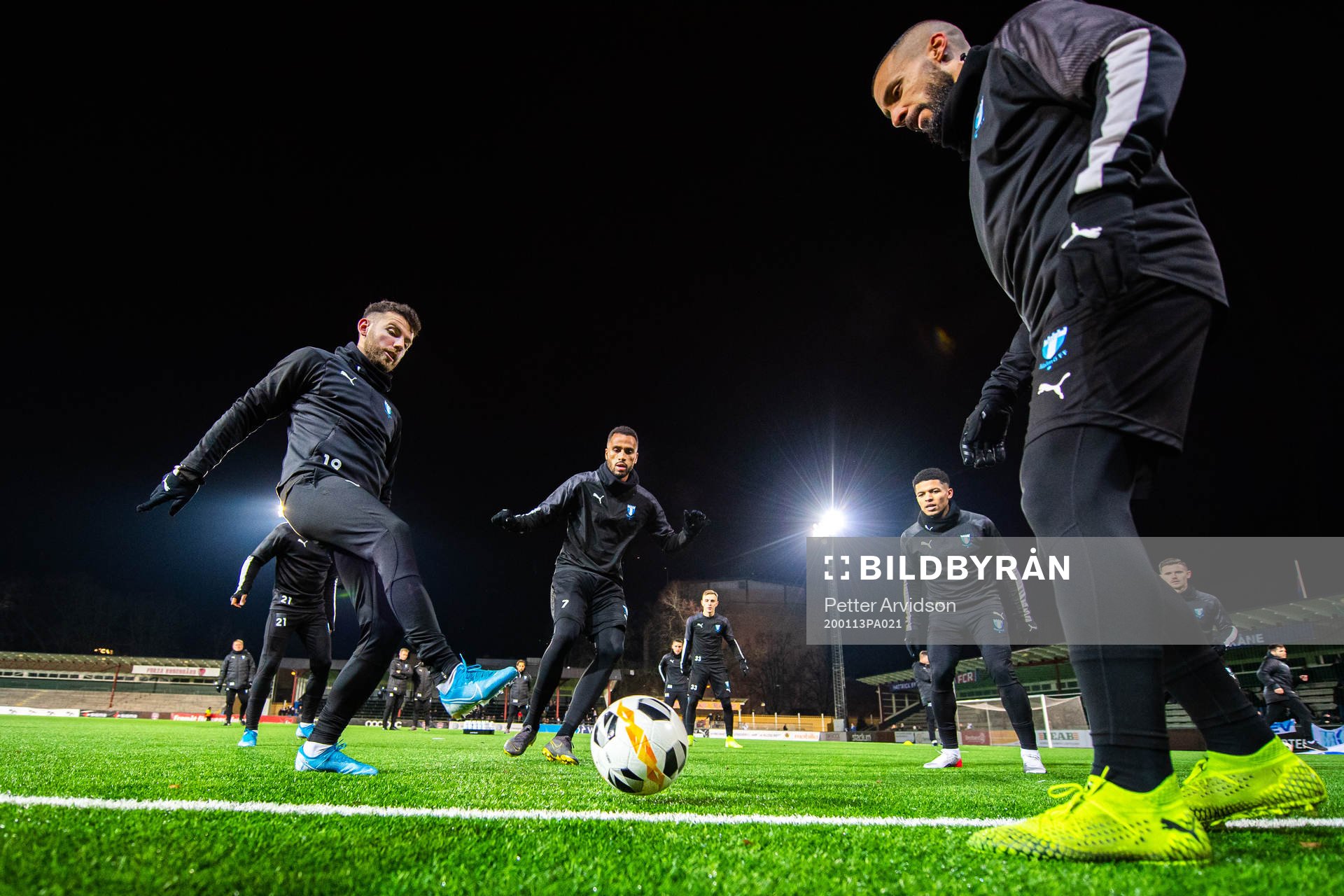 Malmö FFs Erdal Rakip , Isaac Kiese Thelin , Romain Gall
