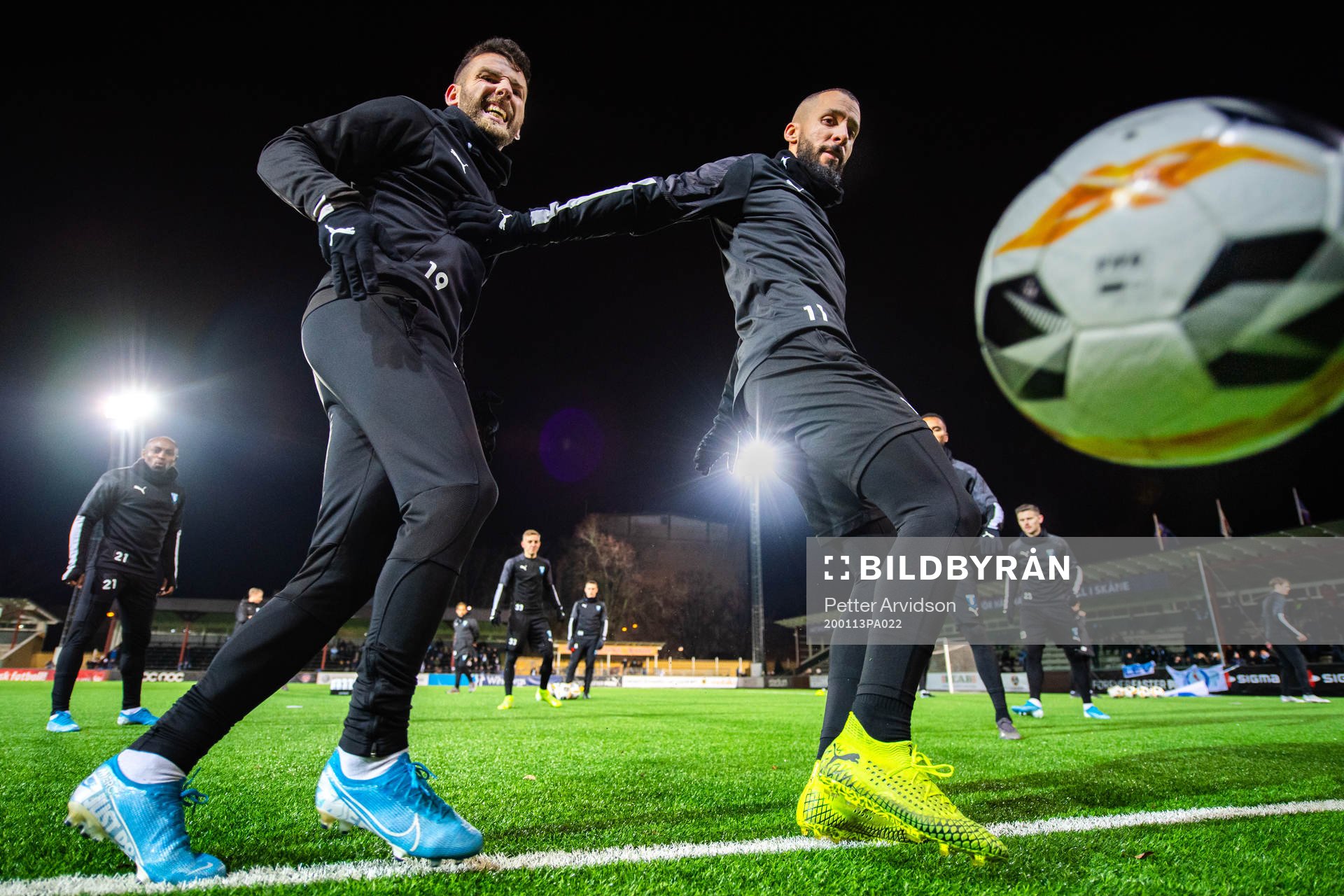 Malmö FFs Erdal Rakip och Guillermo Molins