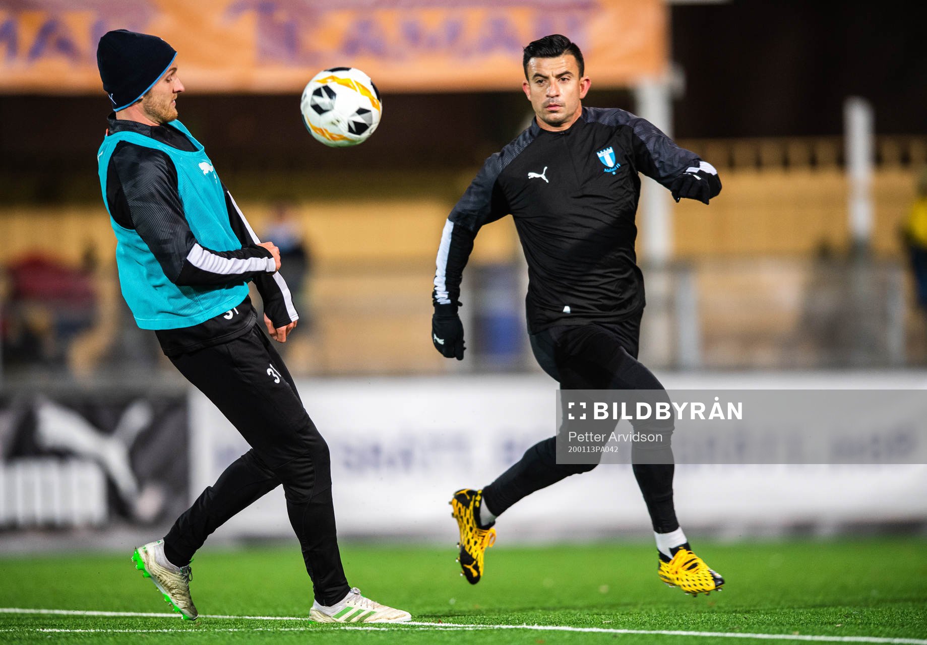 Malmö FFs Franz Brorsson och Behrang Safari