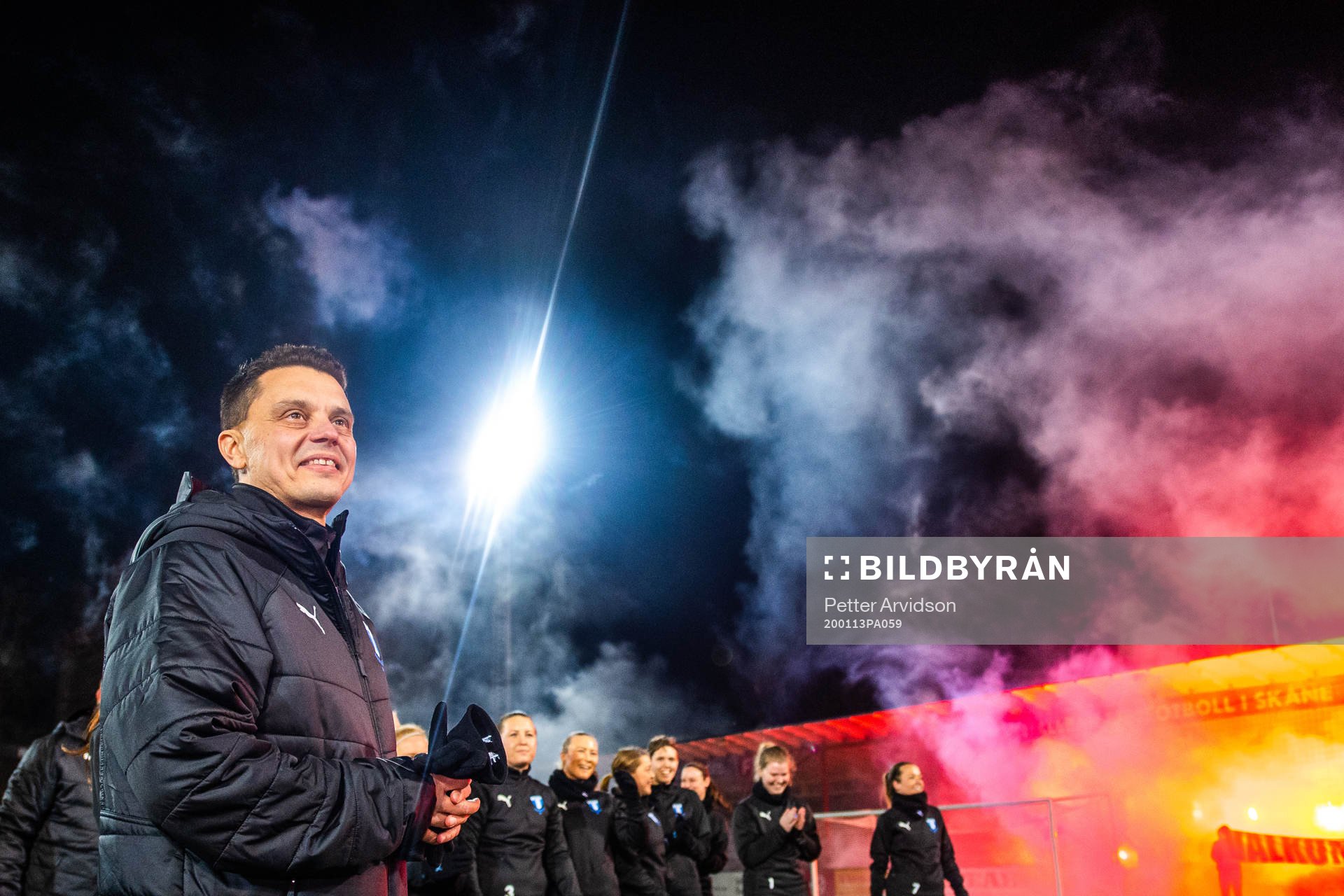 Malmö FFs tränare Fredrik Jahnfors
