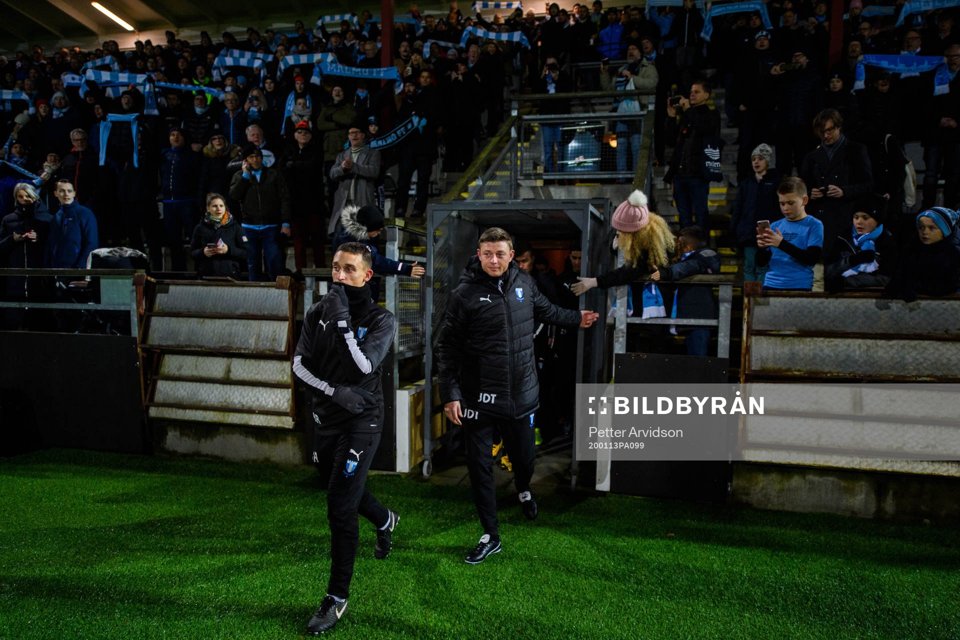 Fystränare Ben Rosen och tränare Jon Dahl Tomasson