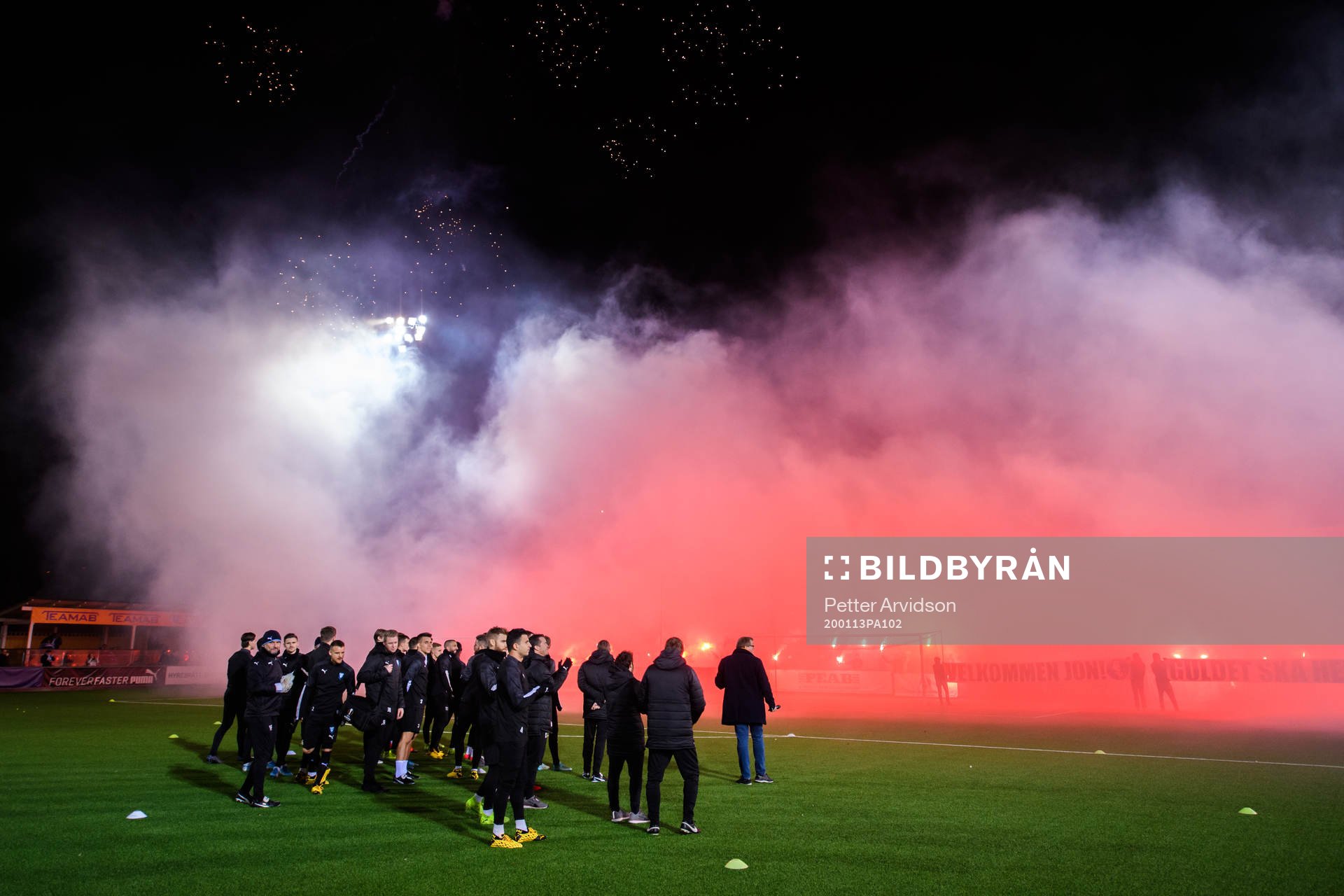 Spelarna tackar publiken