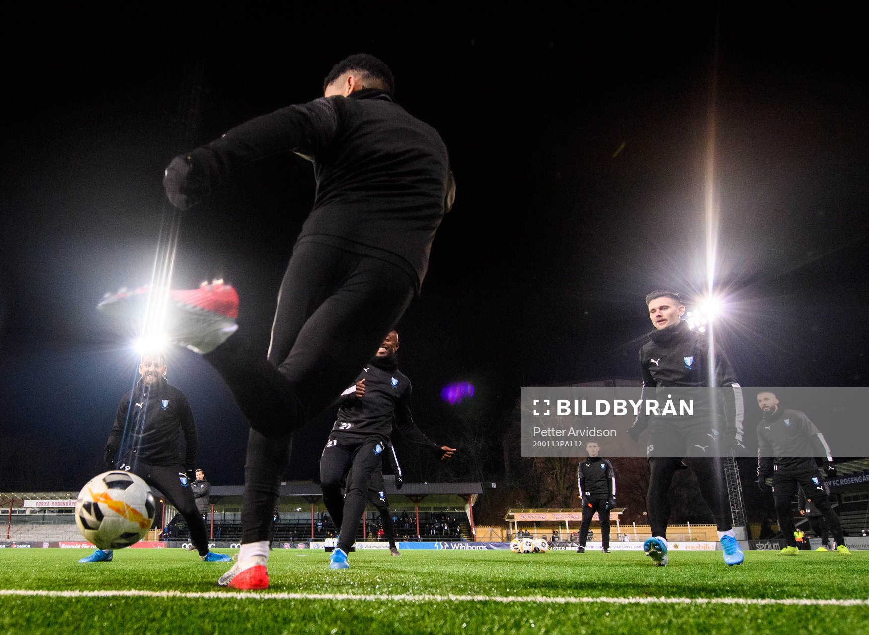 Erdal Rakip, Fouad Bachirou och Marcus Antonsson
