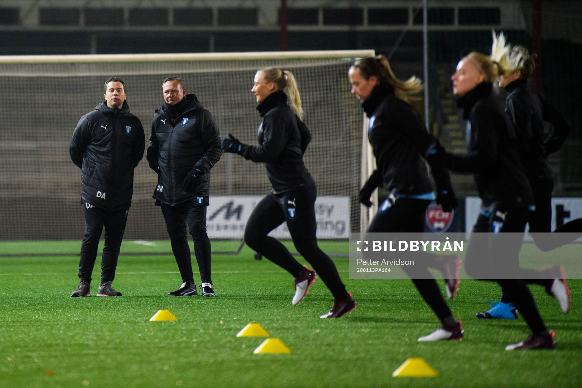 Sportchef Daniel Andersson och assisterande tränare Anders