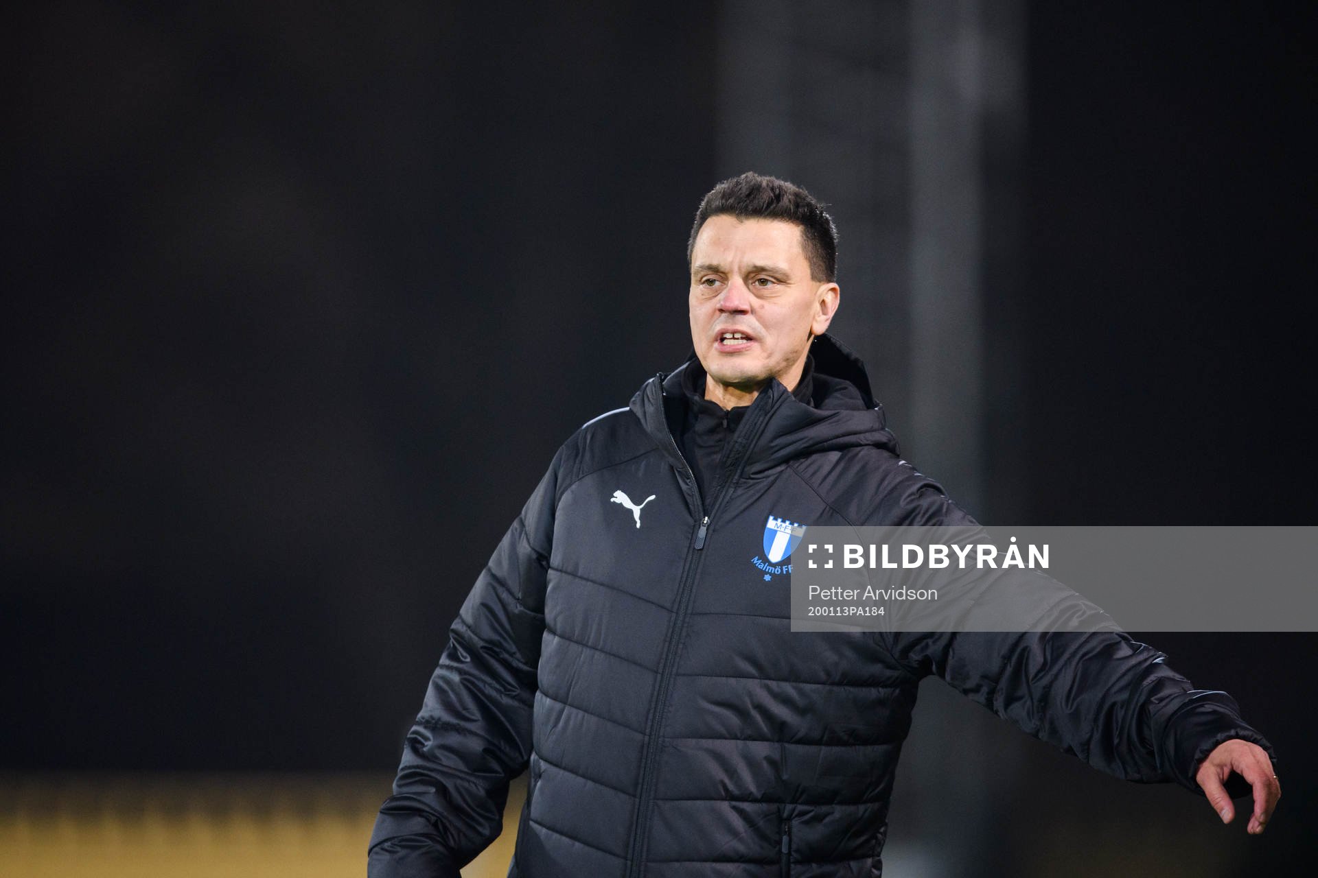 Tränare Fredrik Jahnfors