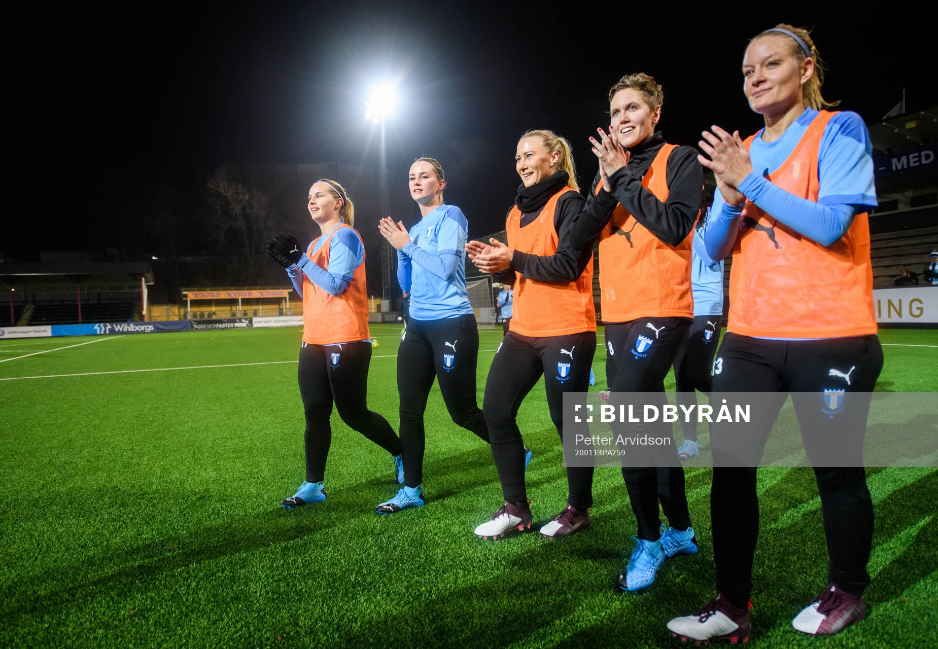 Johanna Fredriksson, Ida Hansson, Madeleine Hejde, Anna
