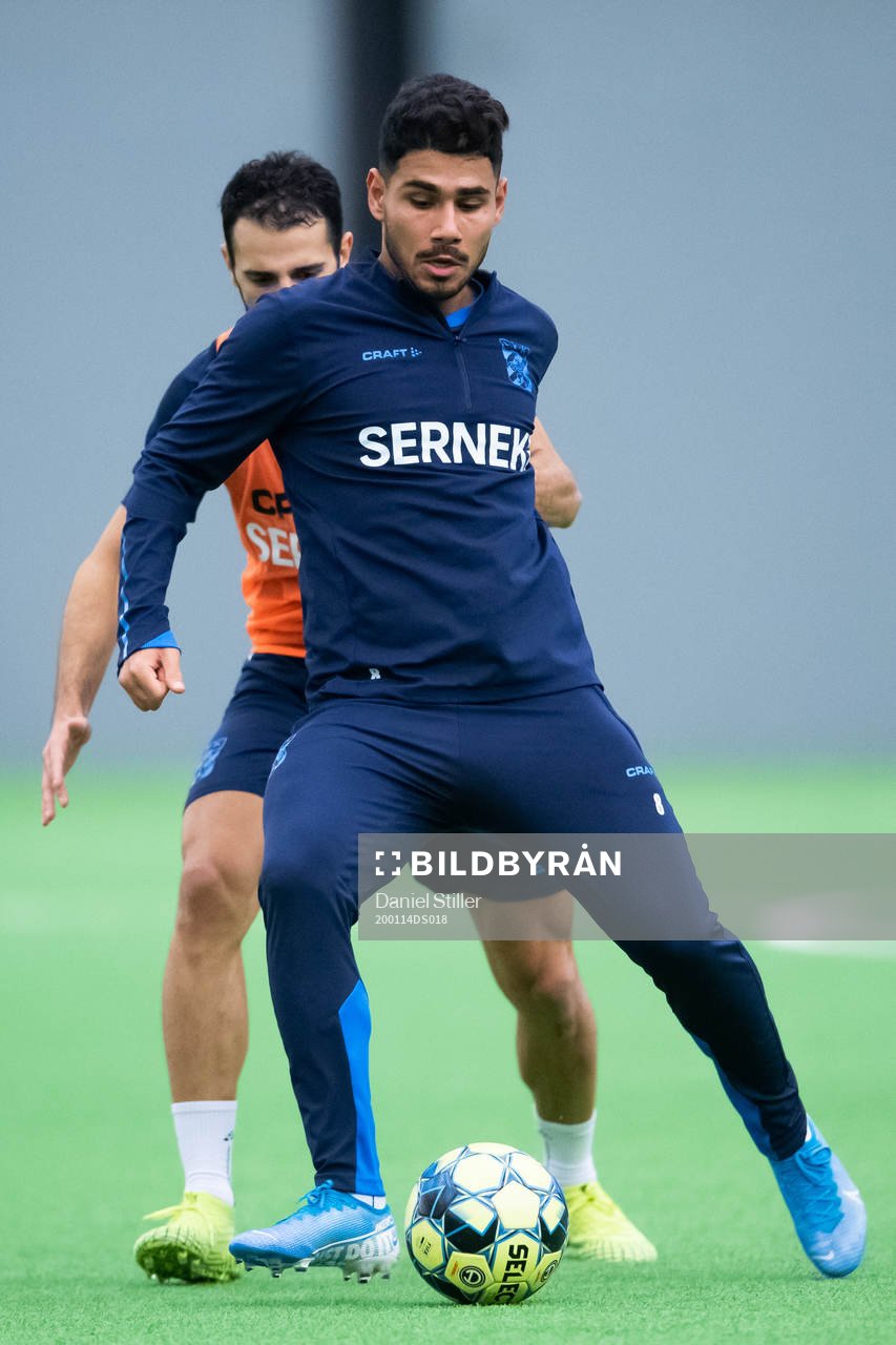 André Calisir och Hosam Aiesh