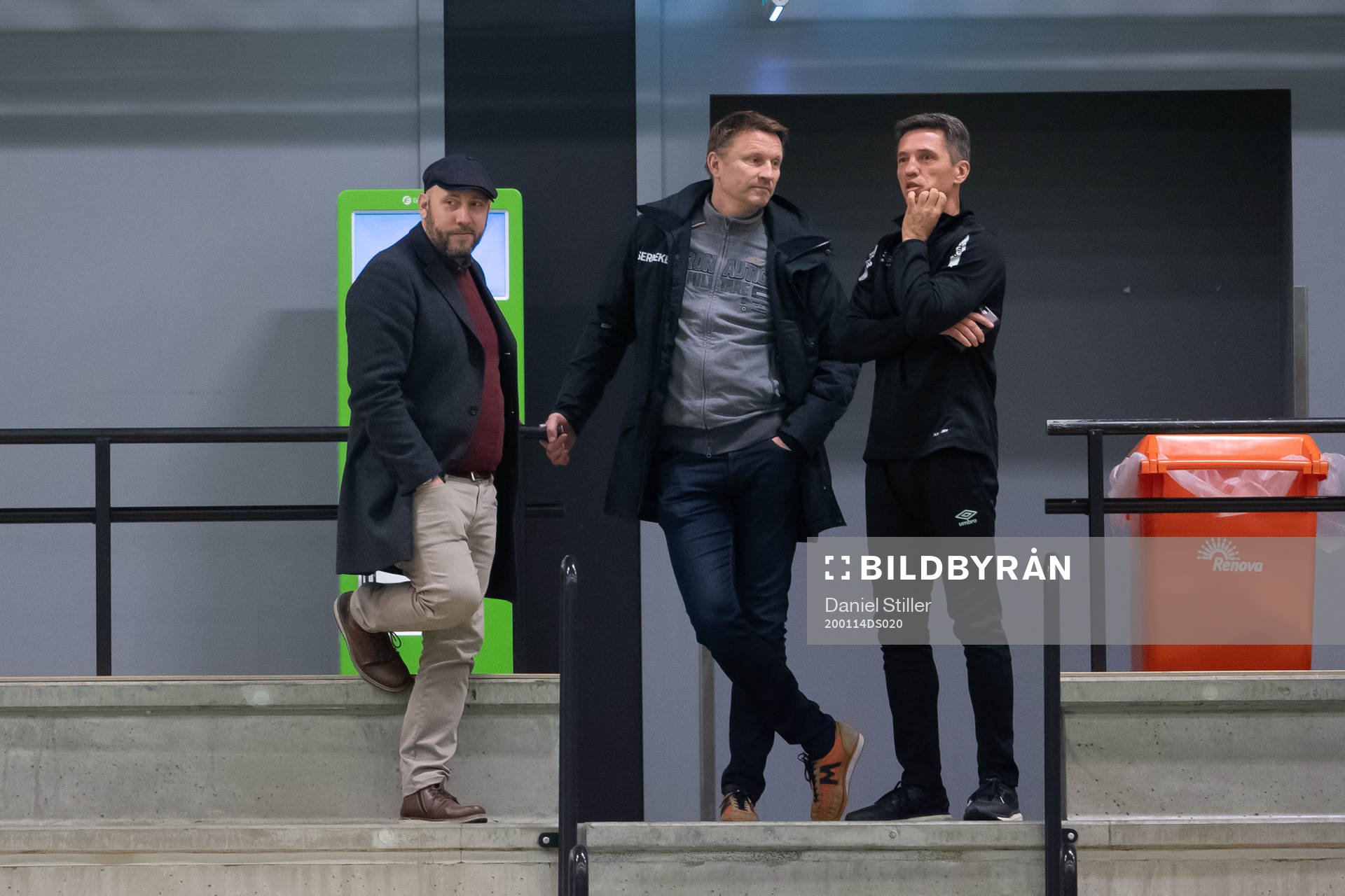 Klubbdirektör Max Markusson, sportchef Kennet Andersson