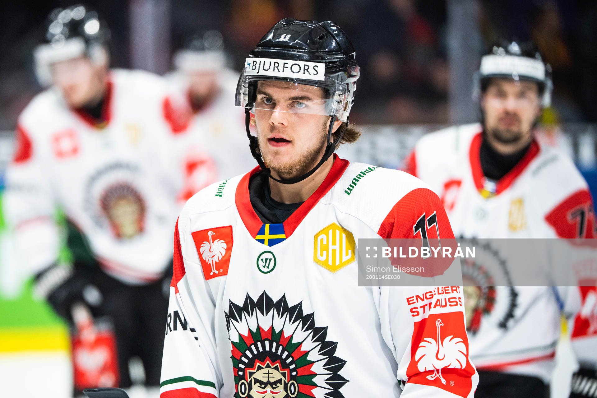 Samuel Fagemo of Frölunda looks dejected