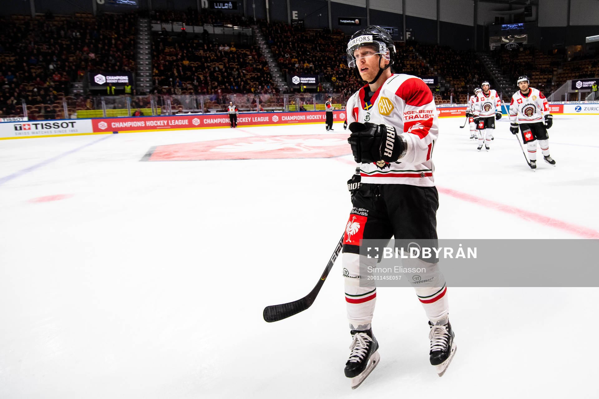 Ryan Lasch of Frölunda celebrates the 1-3 goal