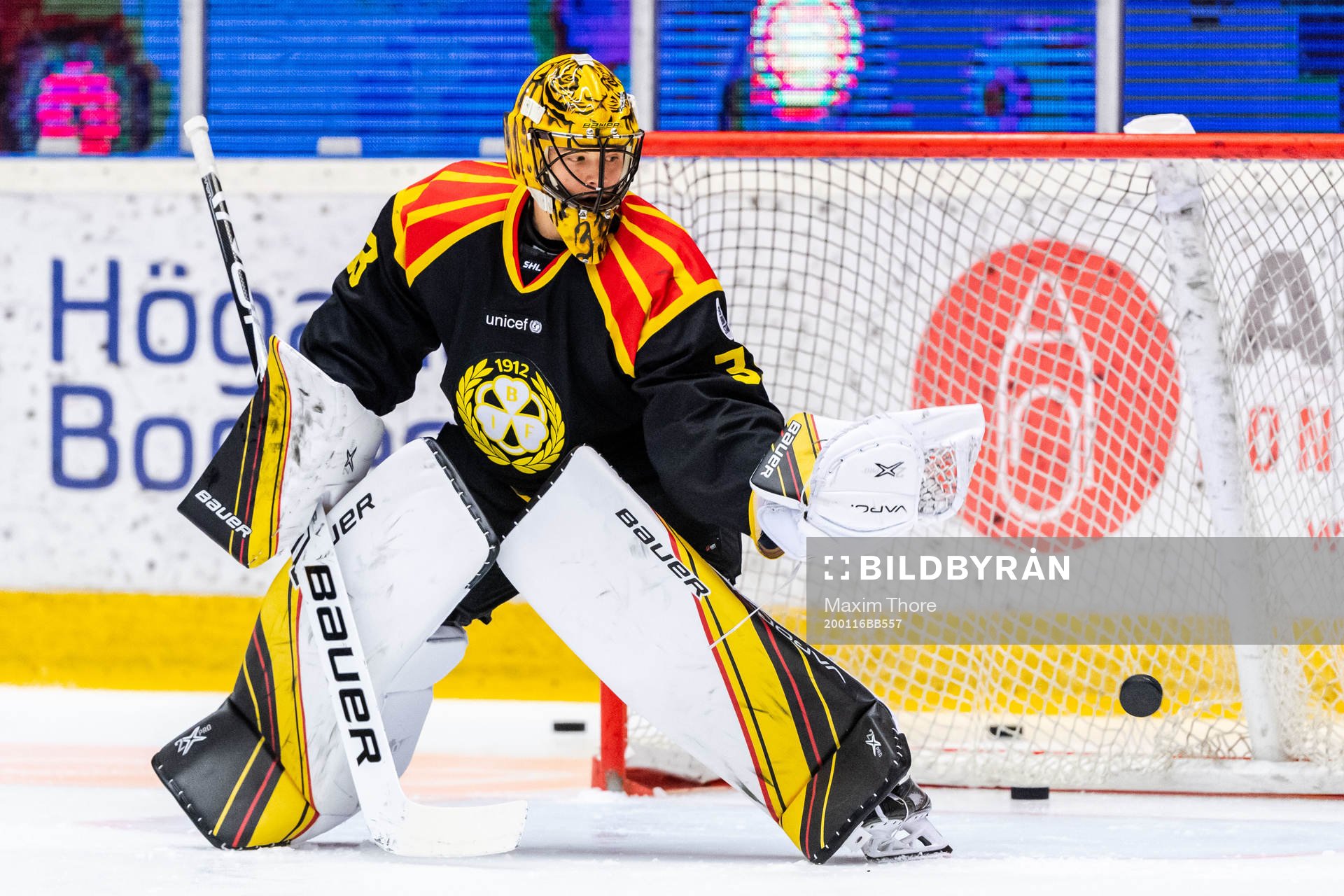 Brynäs målvakt Samuel Ersson