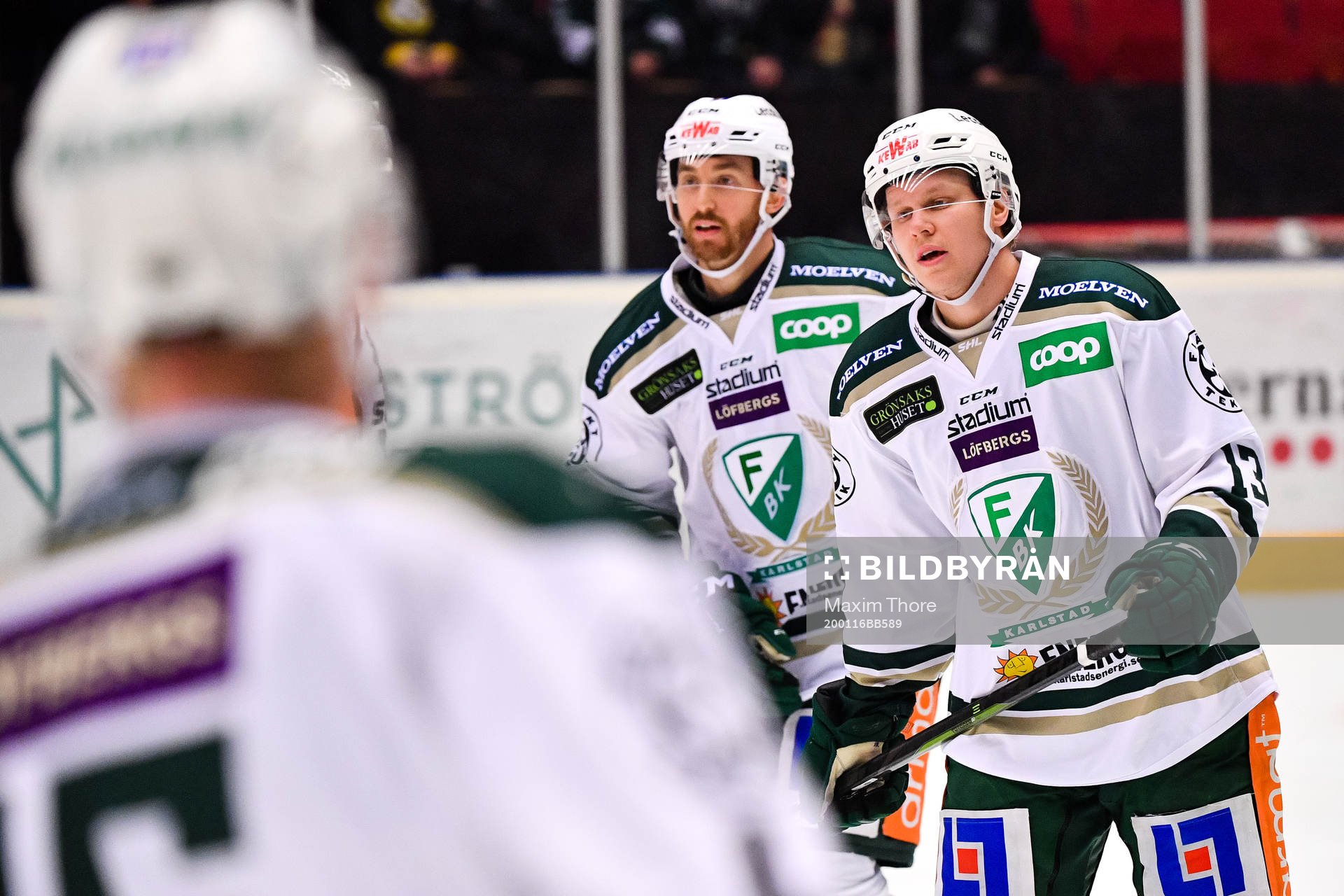 Färjestads Daniel Viksten deppar