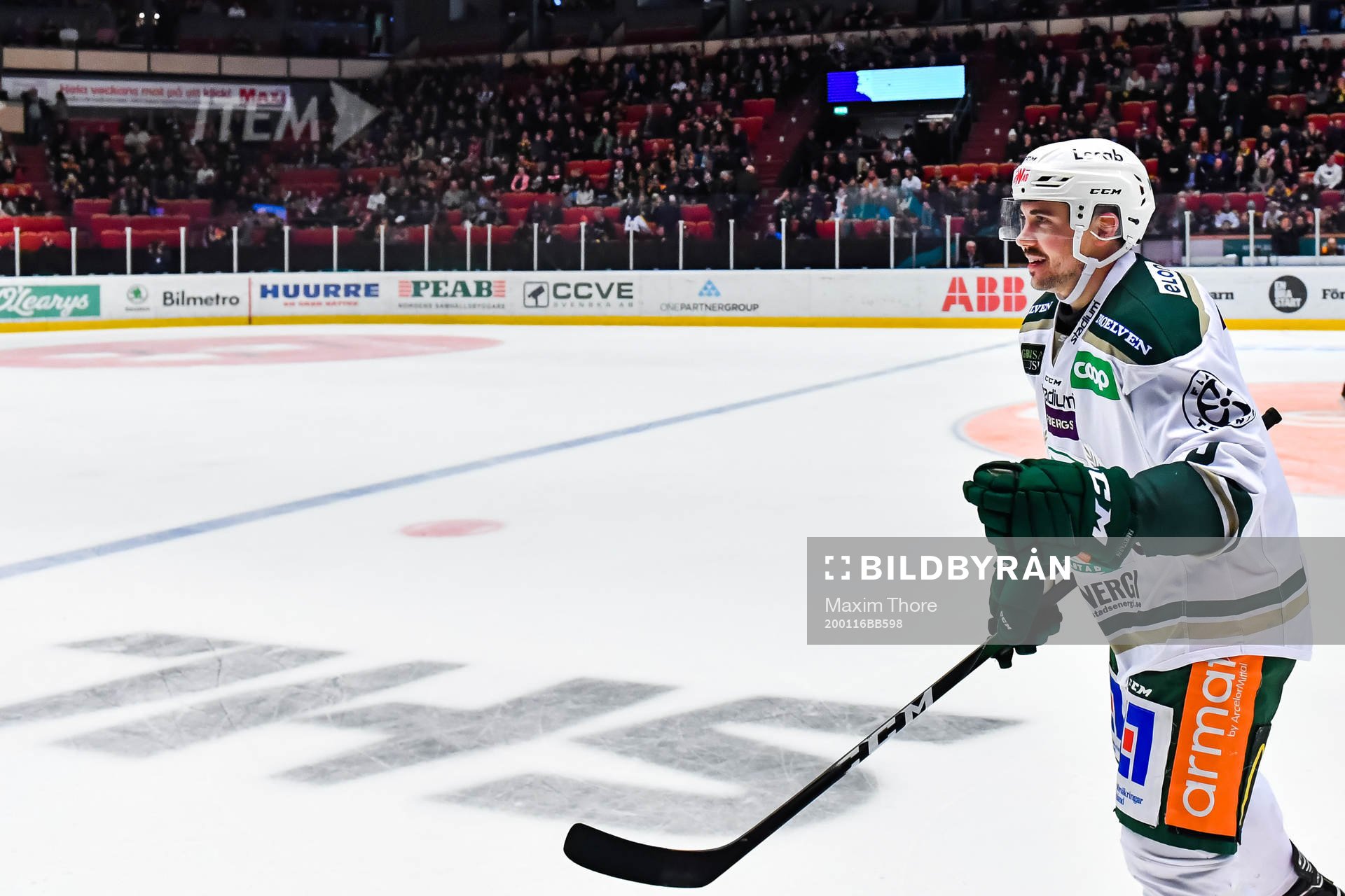 Färjestads Jens Westin jublar