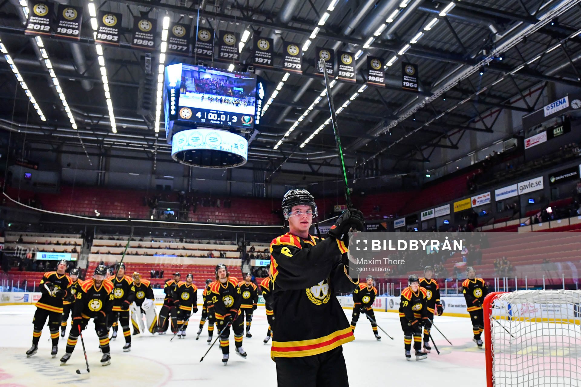 Brynäs Victor Söderström jublar