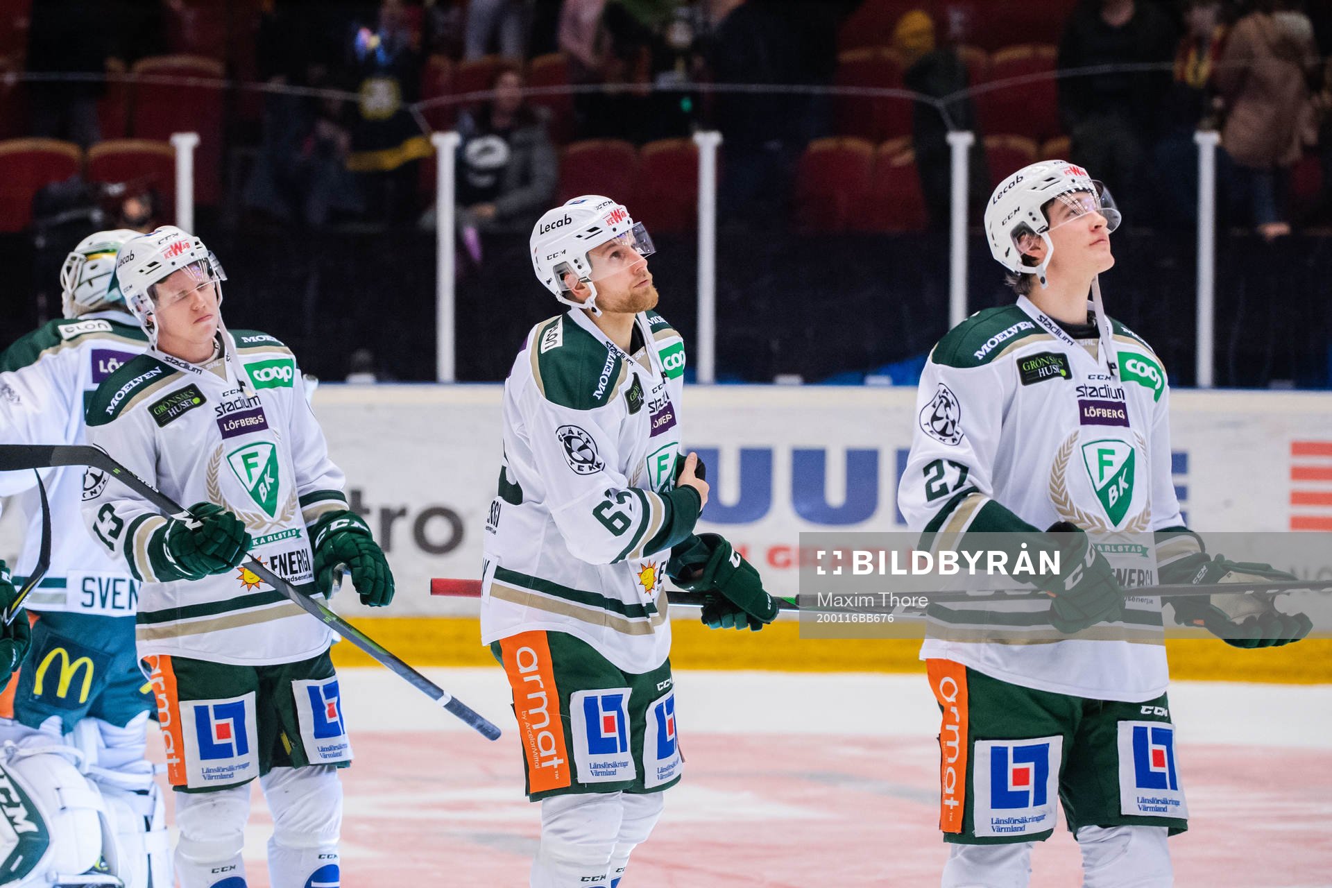 Färjestads spelare deppar