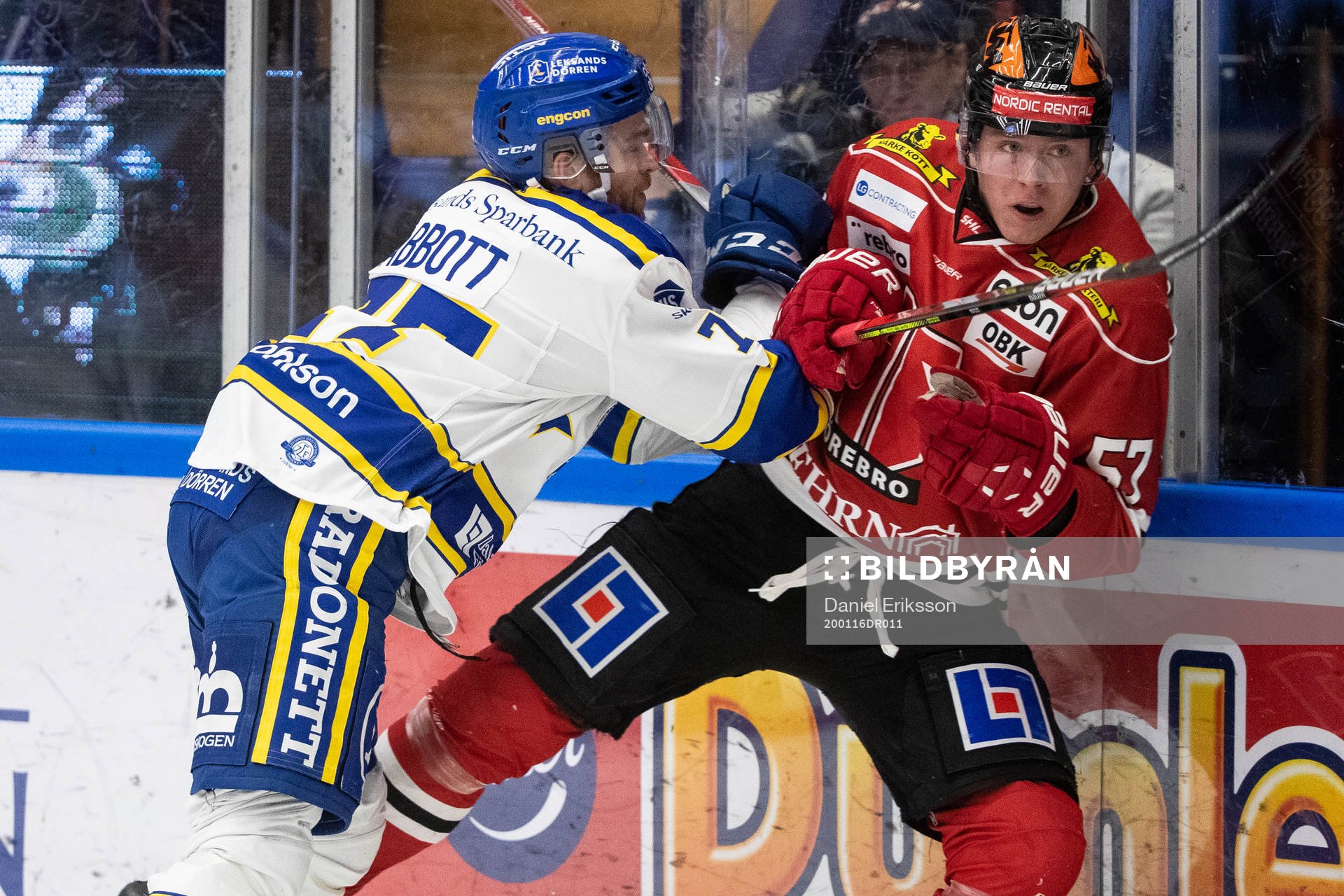 Leksands Spencer Abbott och Örebros Alfred Barklund
