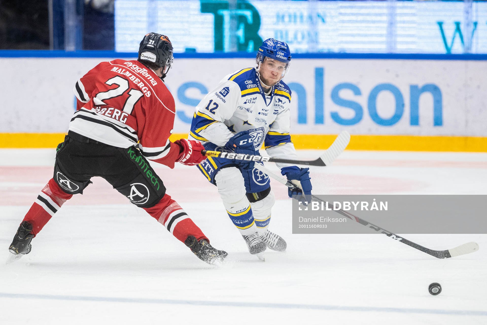 Örebros Linus Öberg och Leksands Fredrik Forsberg
