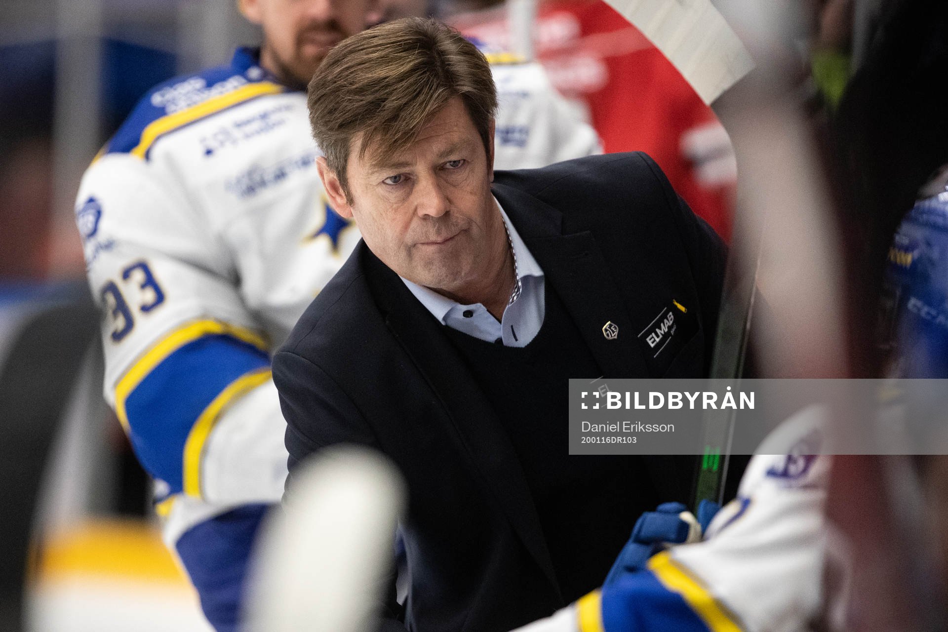 Leksands assisterande tränare Gunnar Persson