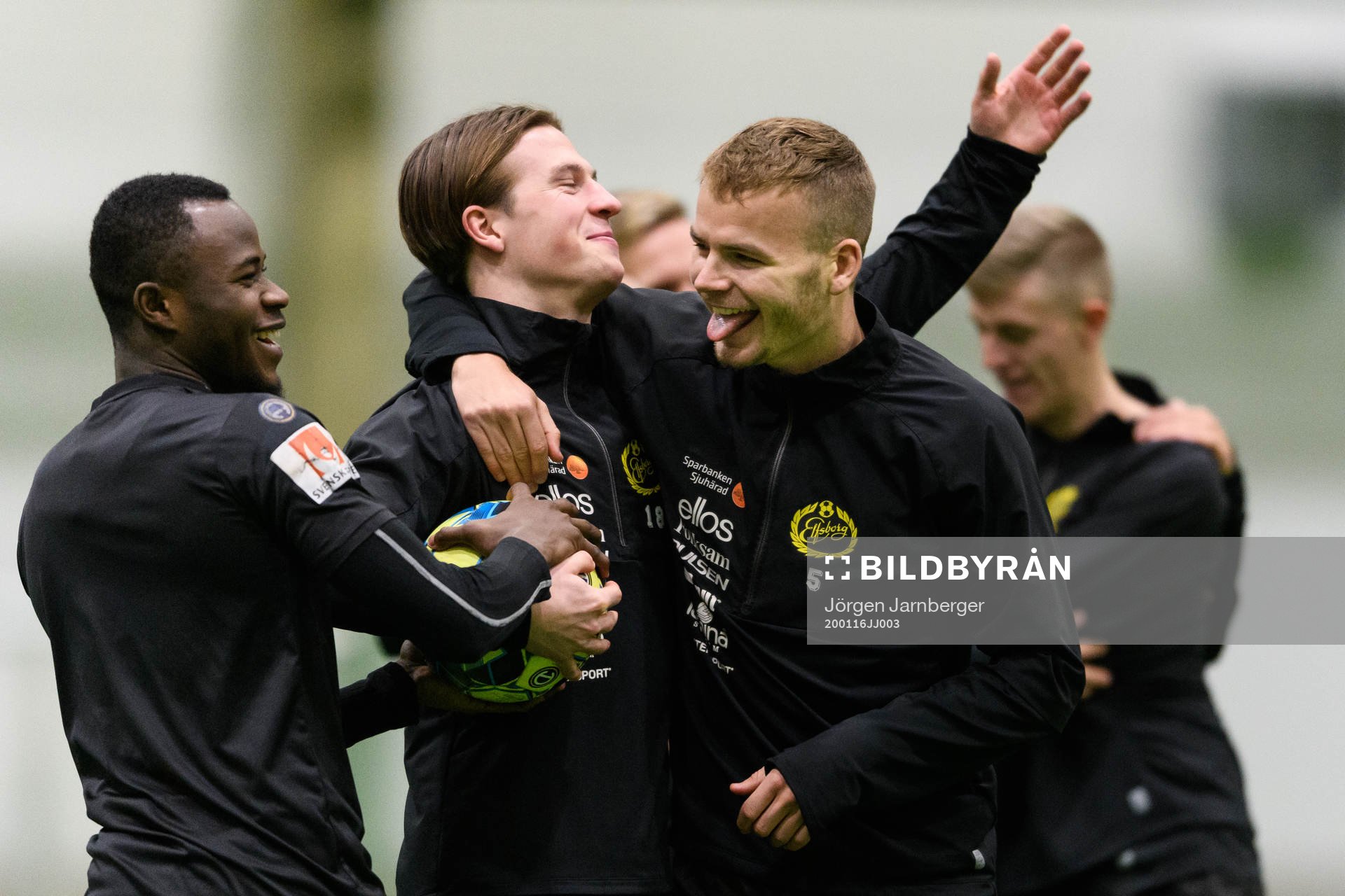 Prince Isaac-Kouame, Simon Olsson och Gustav Henriksson