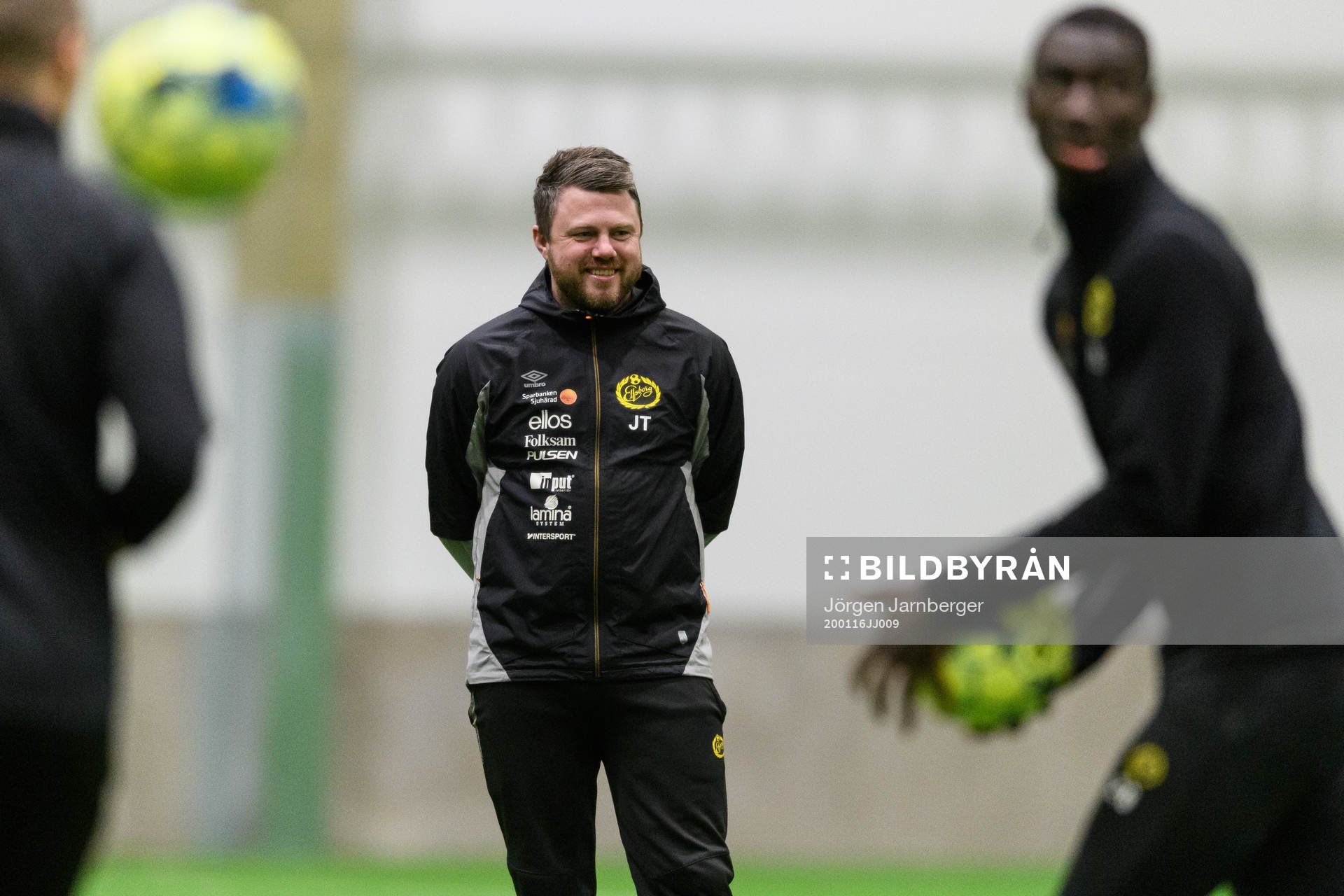 Manager Jimmy Thelin