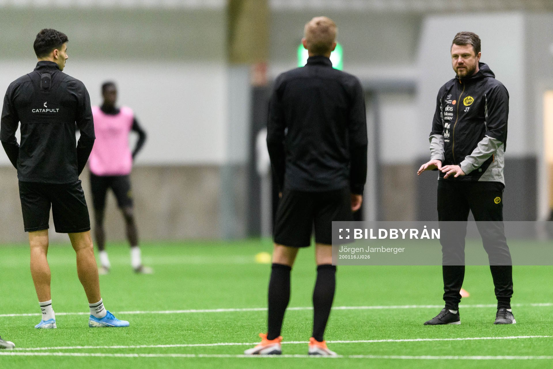 Manager Jimmy Thelin