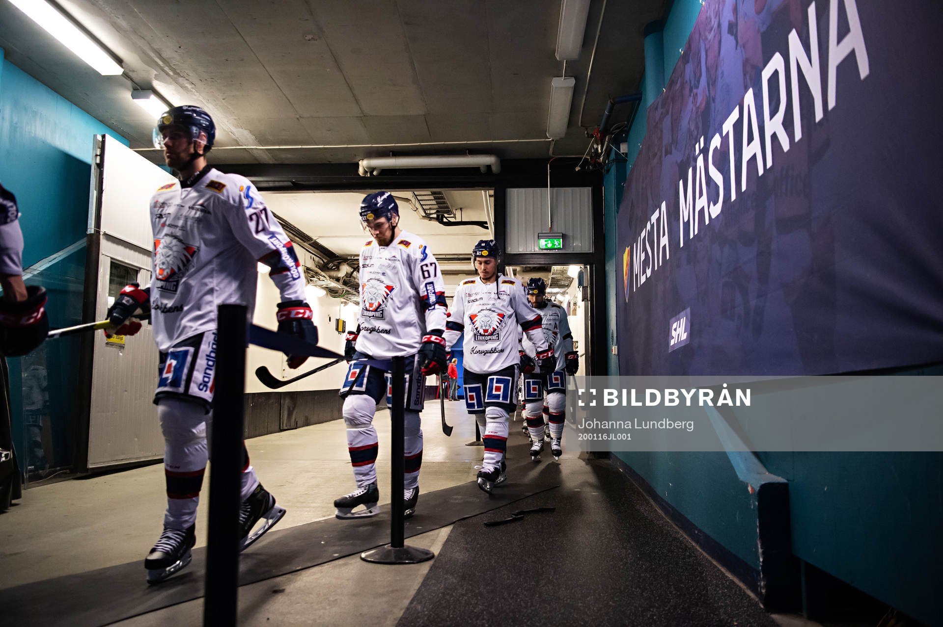 Linköpings Dan Pettersson och Jarno Kärki