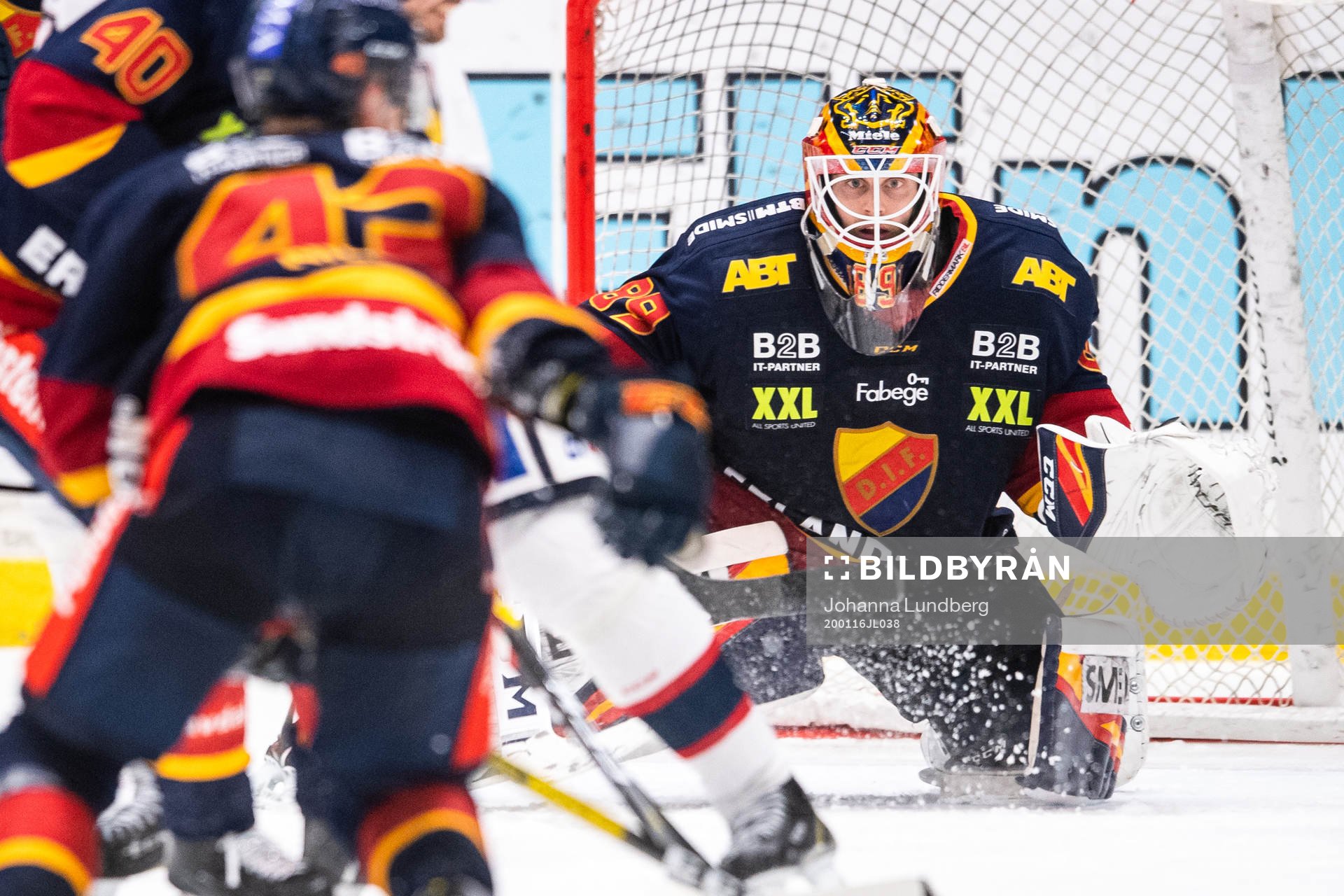 Djurgårdens målvakt Niklas Svedberg