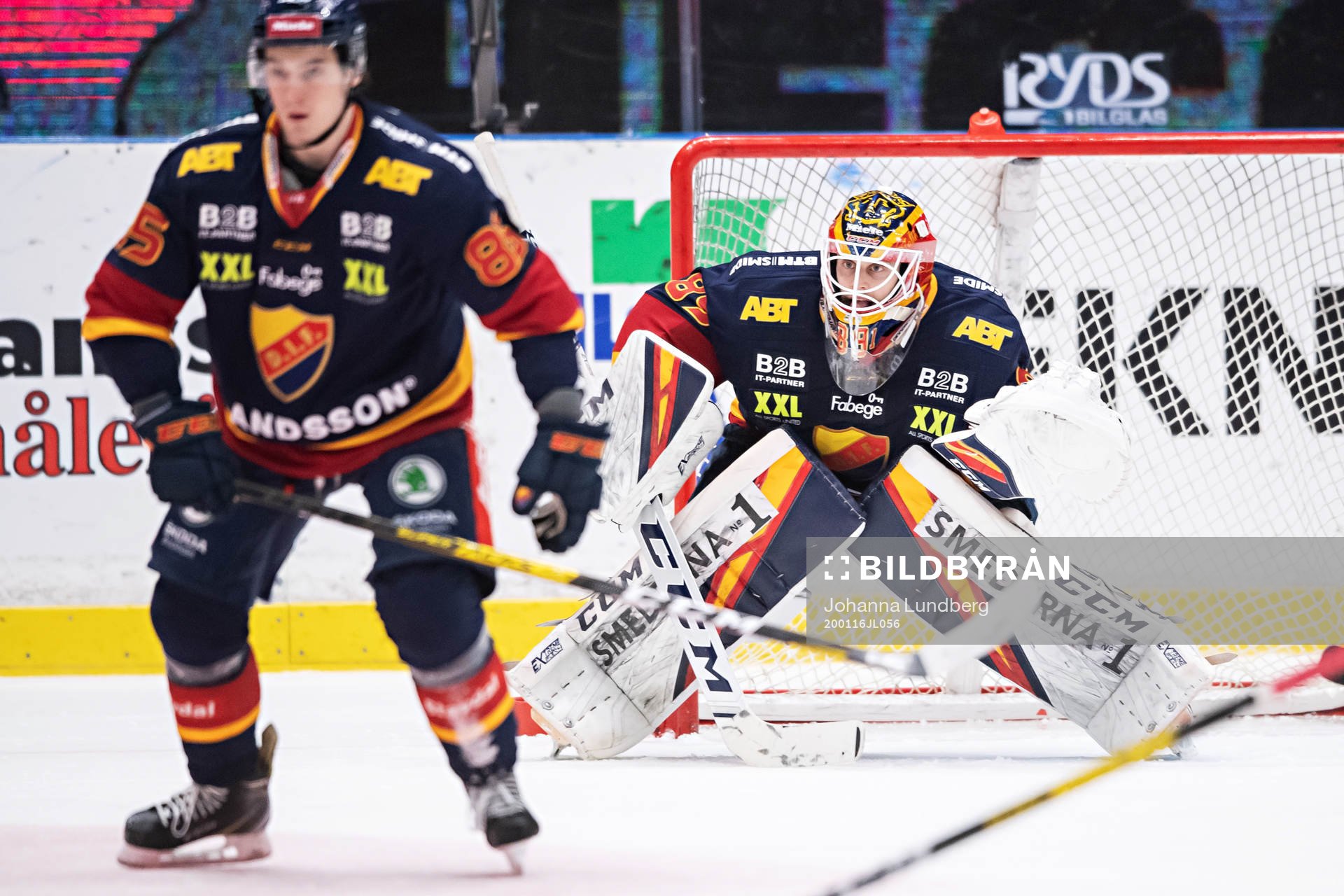 Djurgårdens målvakt Niklas Svedberg