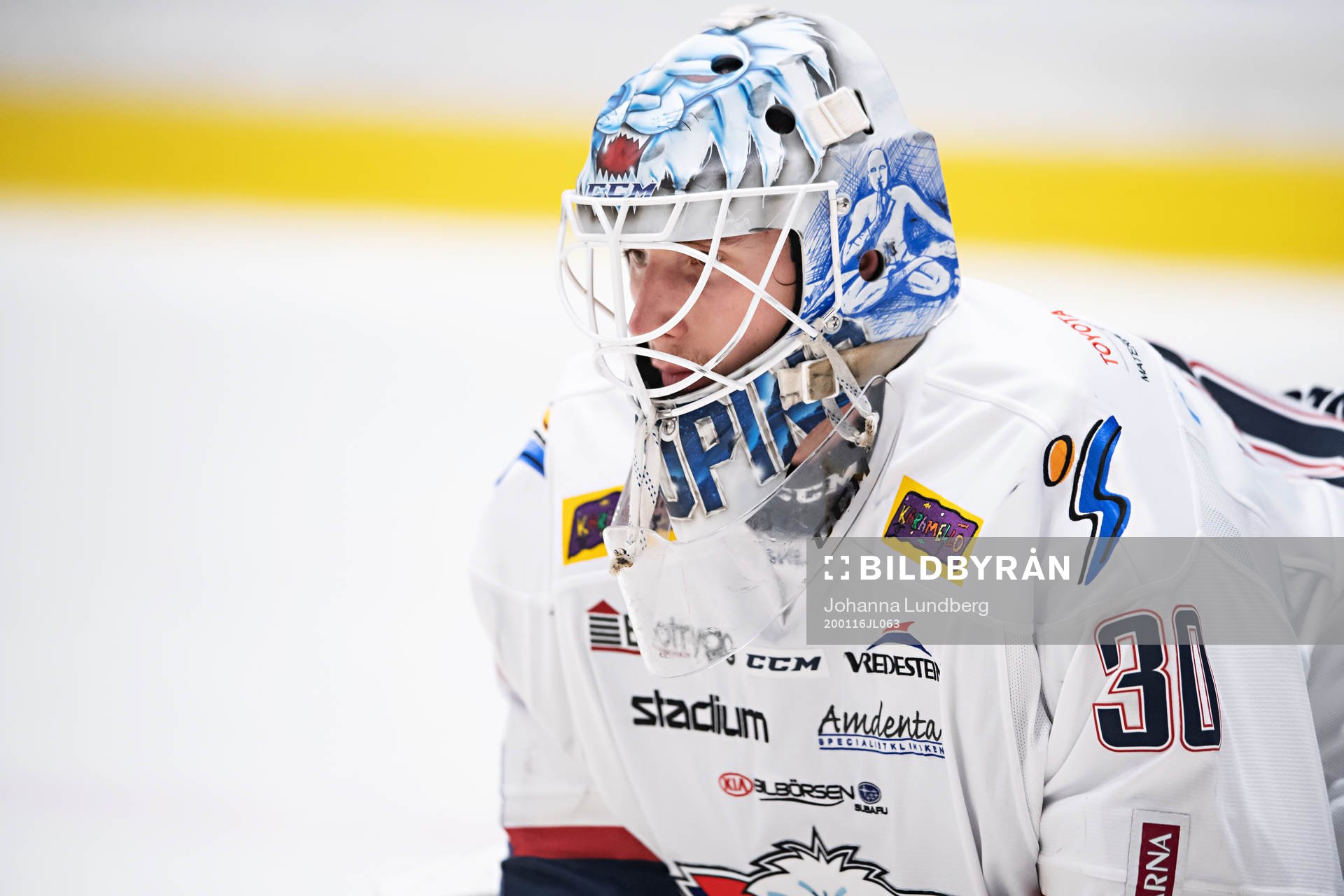 Linköpings målvakt Jacob Johansson