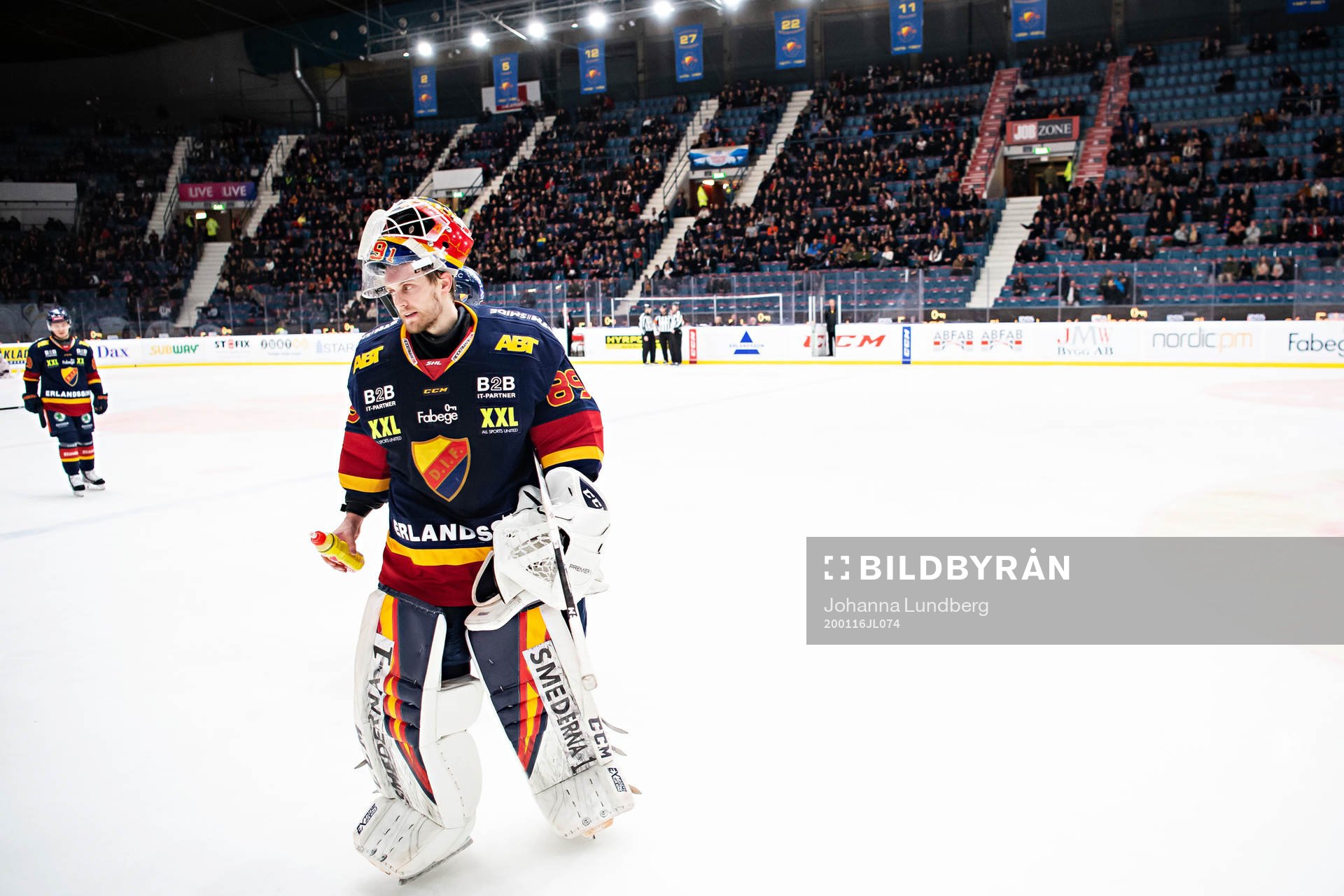 Djurgårdens målvakt Niklas Svedberg
