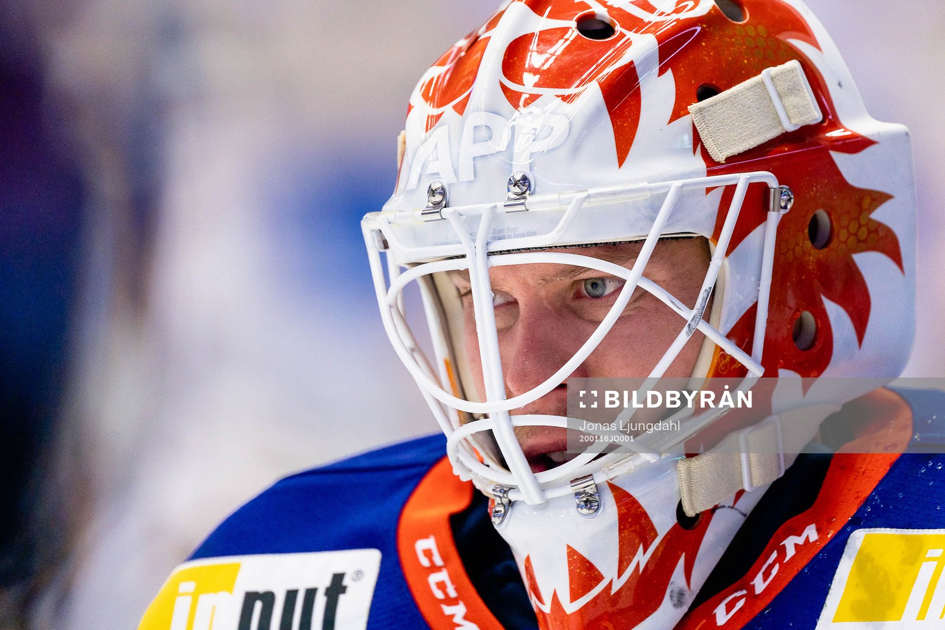 Växjös målvakt Viktor Fasth