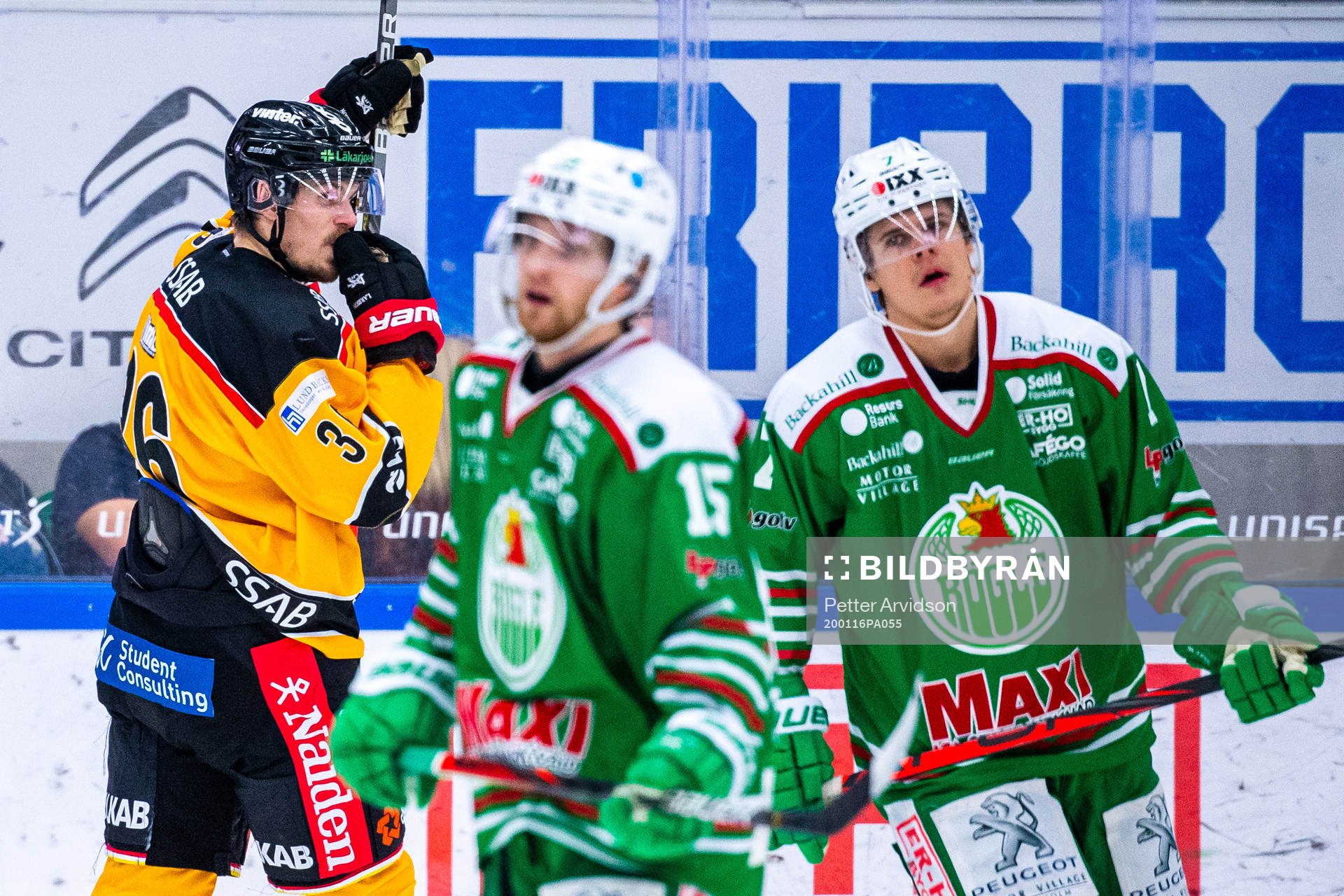 Luleås Emil Larsson jublar