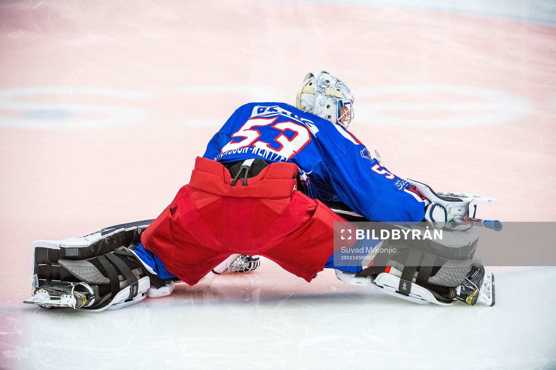 Oskarshamns målvakt Fredrik Pettersson-Wentzel