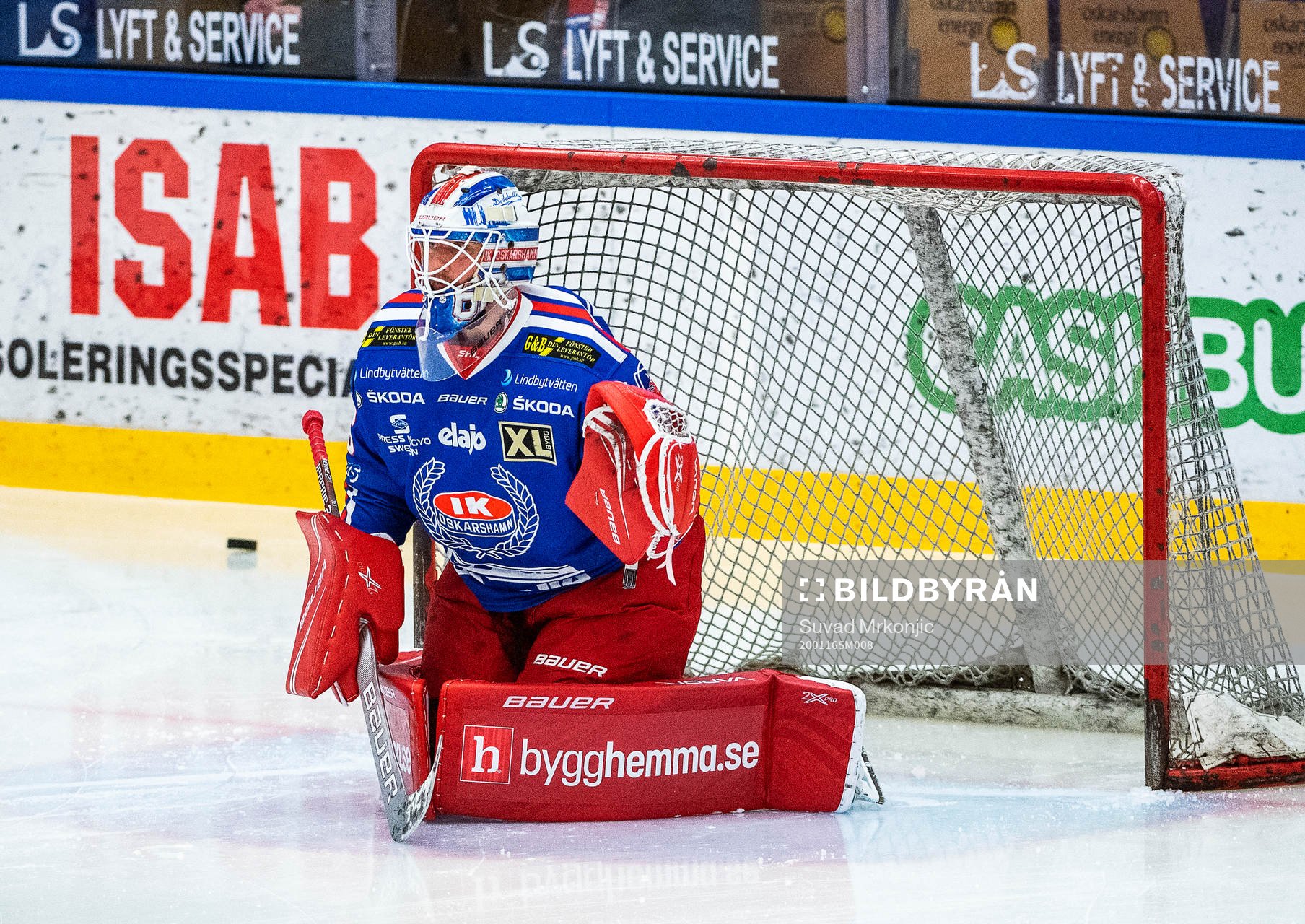 Oskarshamns målvakt Tex Williamsson