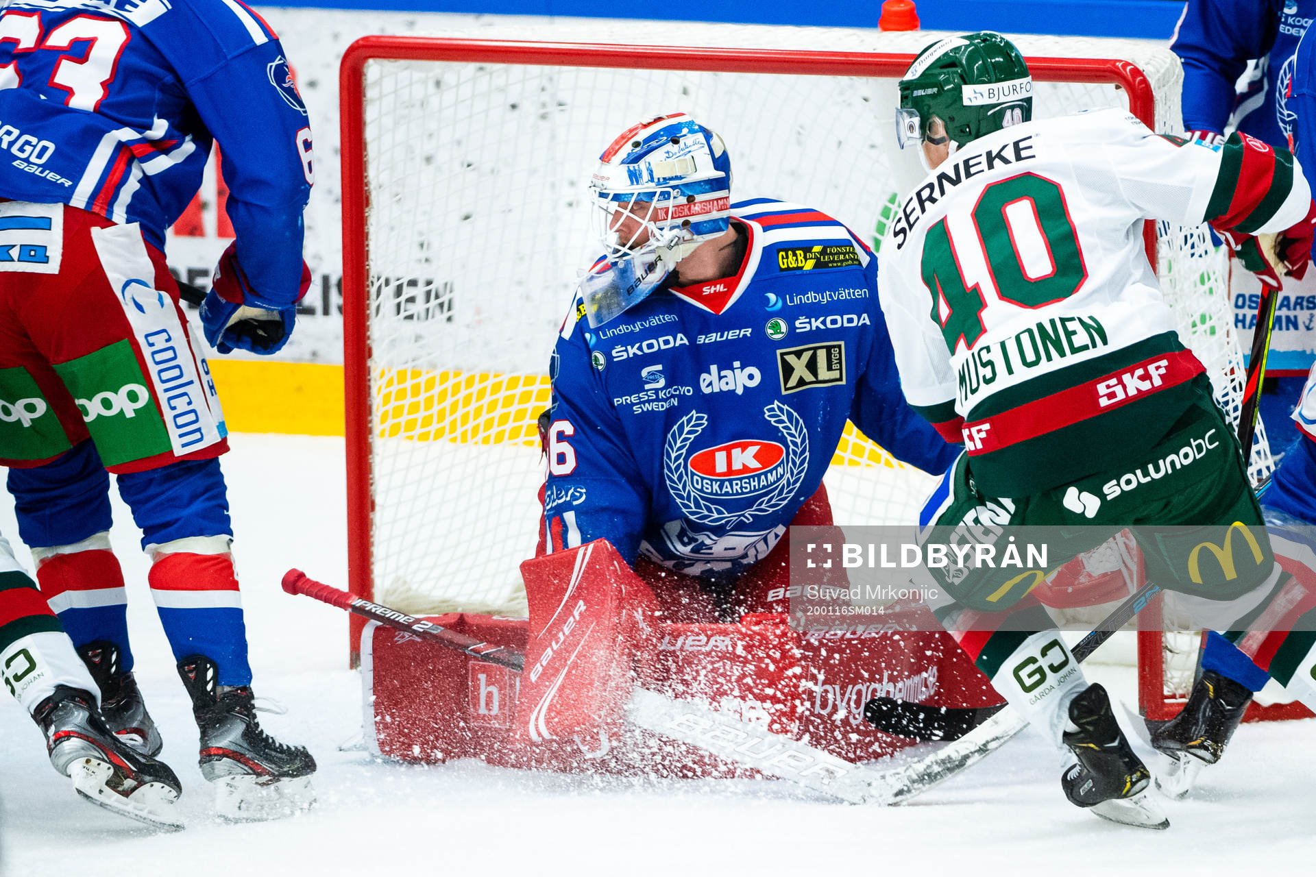 Oskarshamns målvakt Tex Williamsson